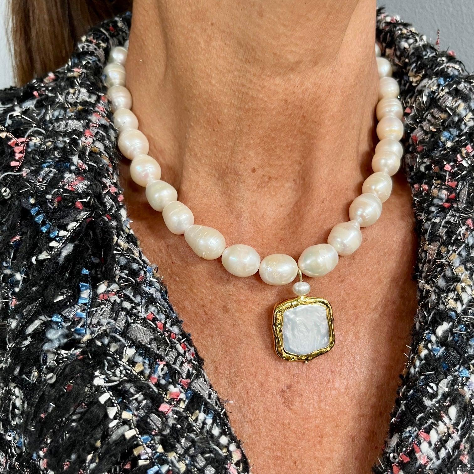 N75515 Collier glaçon - Karine Sultan - Créations Uniques