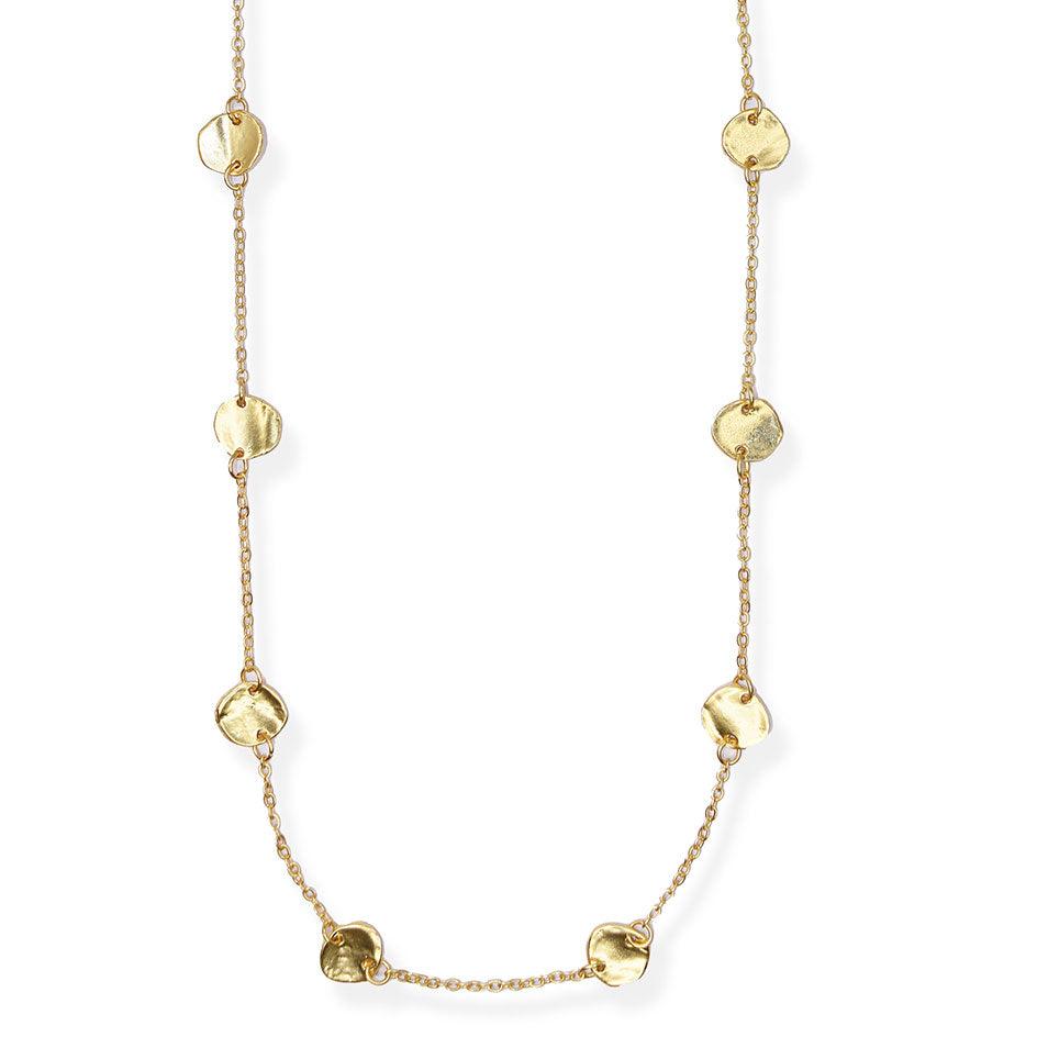 N74530 Collier station Mini Coin - Karine Sultan - Créations Uniques