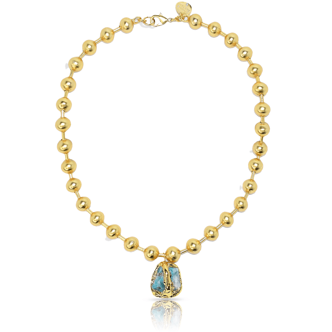 N75519 Collier pierres Blizzard - Karine Sultan - Créations Uniques