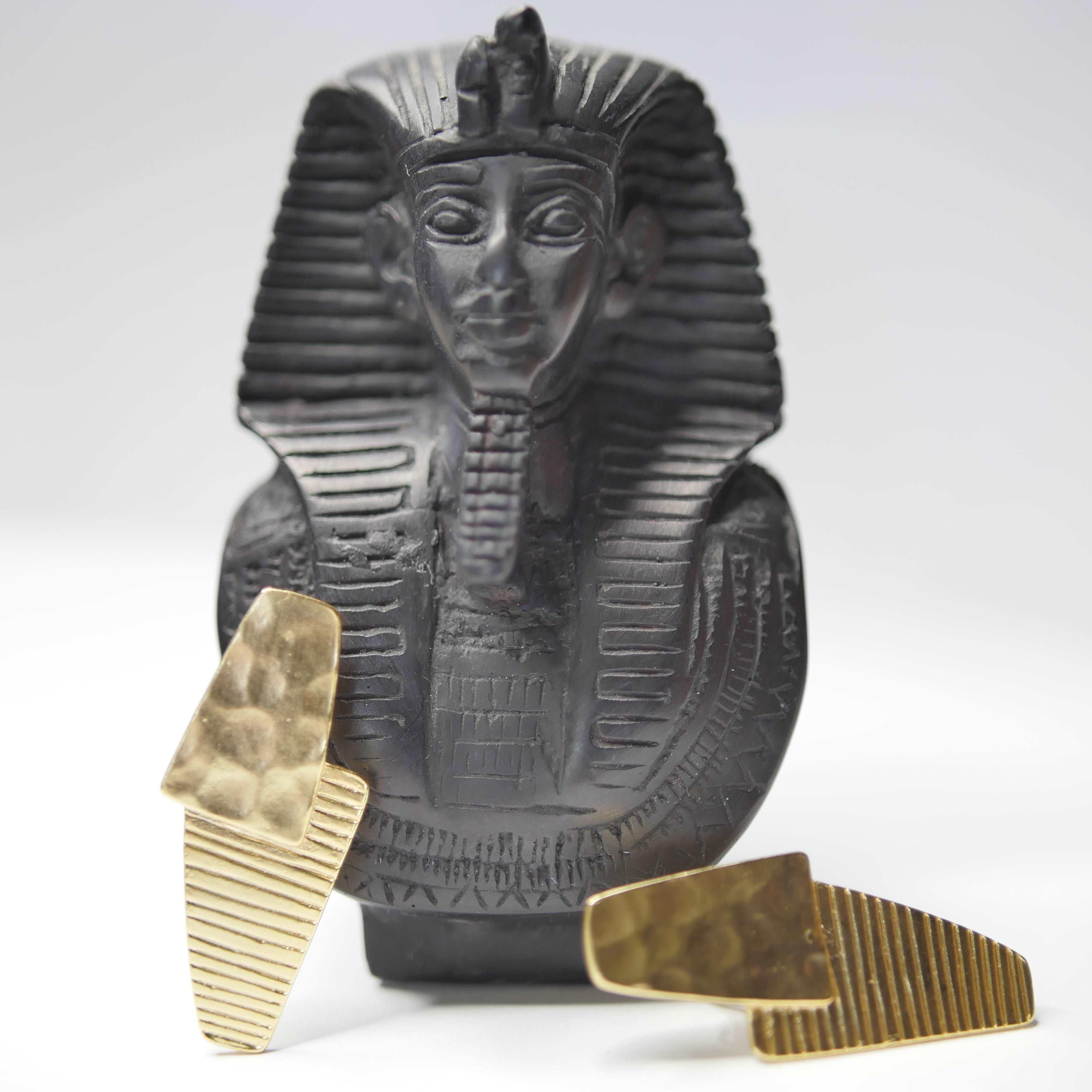 E71066 Boucles d'oreilles clips superposées - Karine Sultan - Créations Uniques