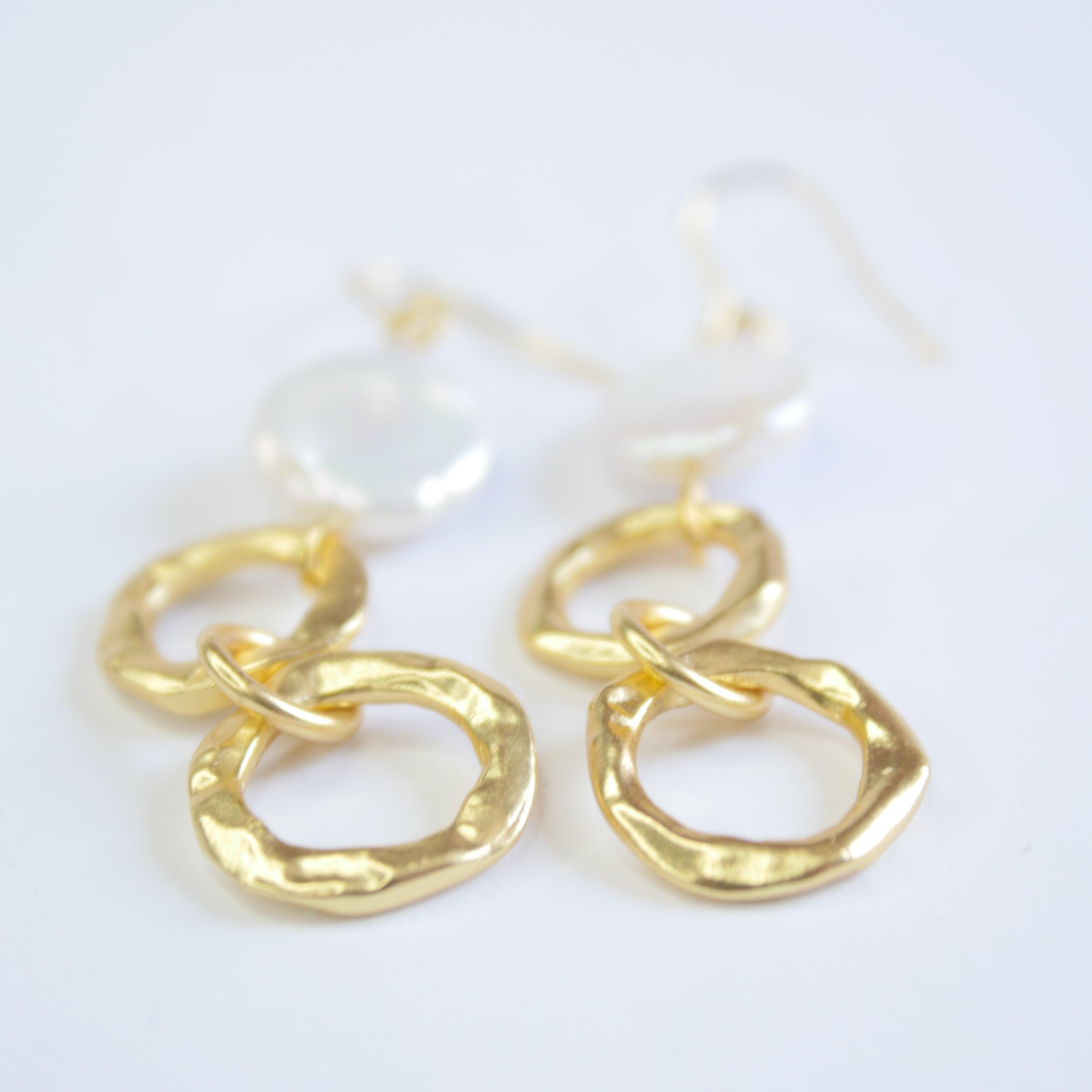 E71713 Boucles d'oreilles - Karine Sultan - Créations Uniques