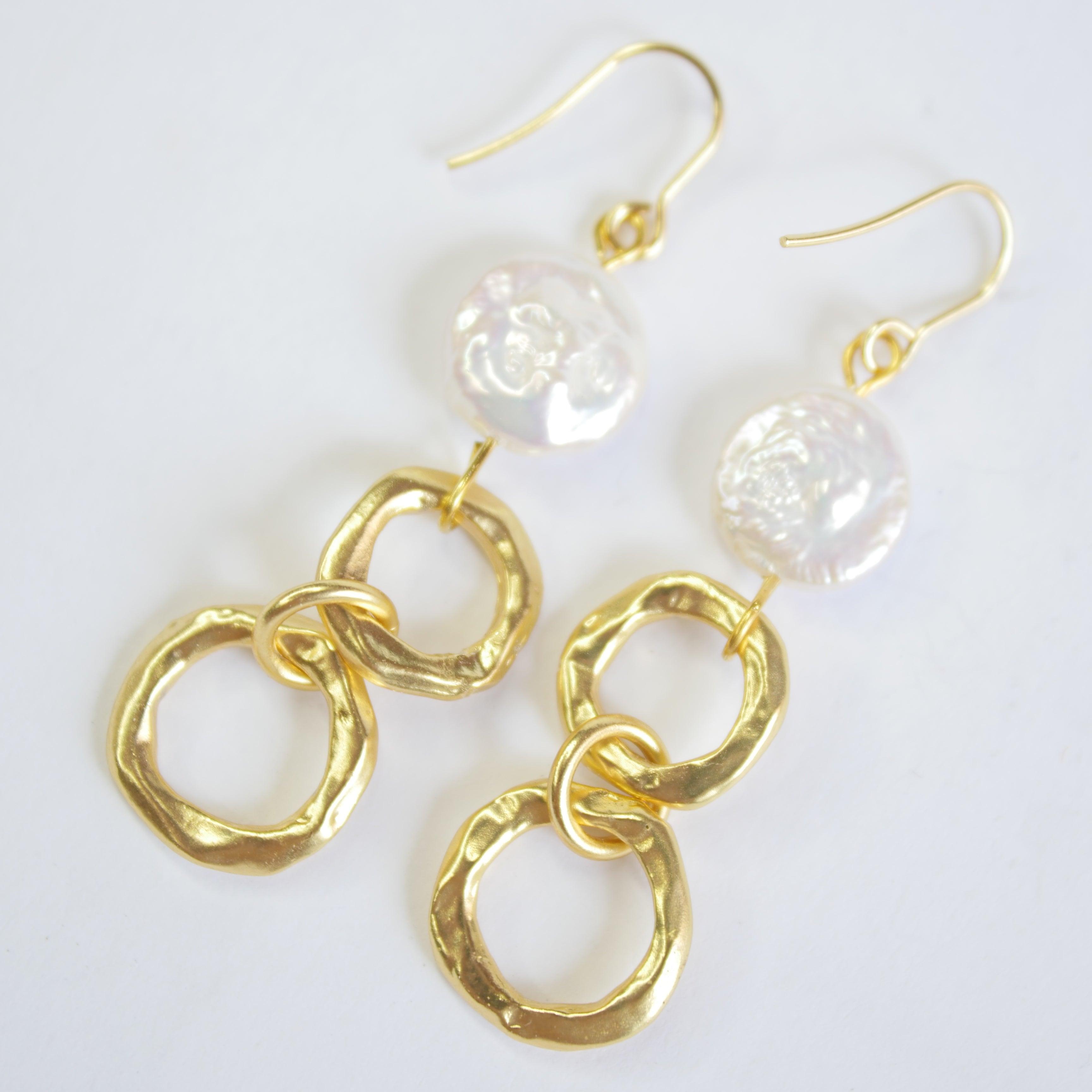 E71713 Boucles d'oreilles - Karine Sultan - Créations Uniques