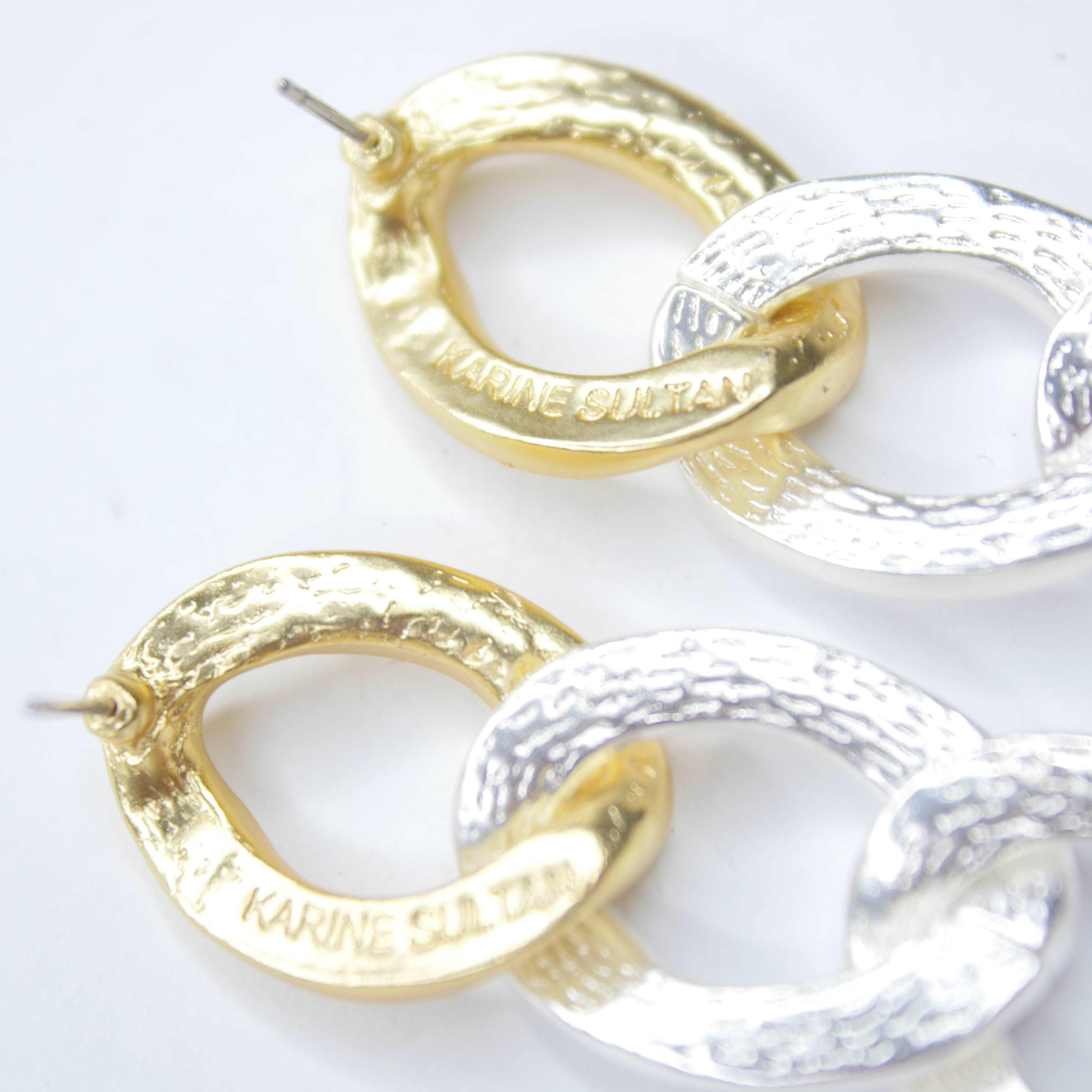 E73540 Boucles d'oreilles - Karine Sultan - Créations Uniques