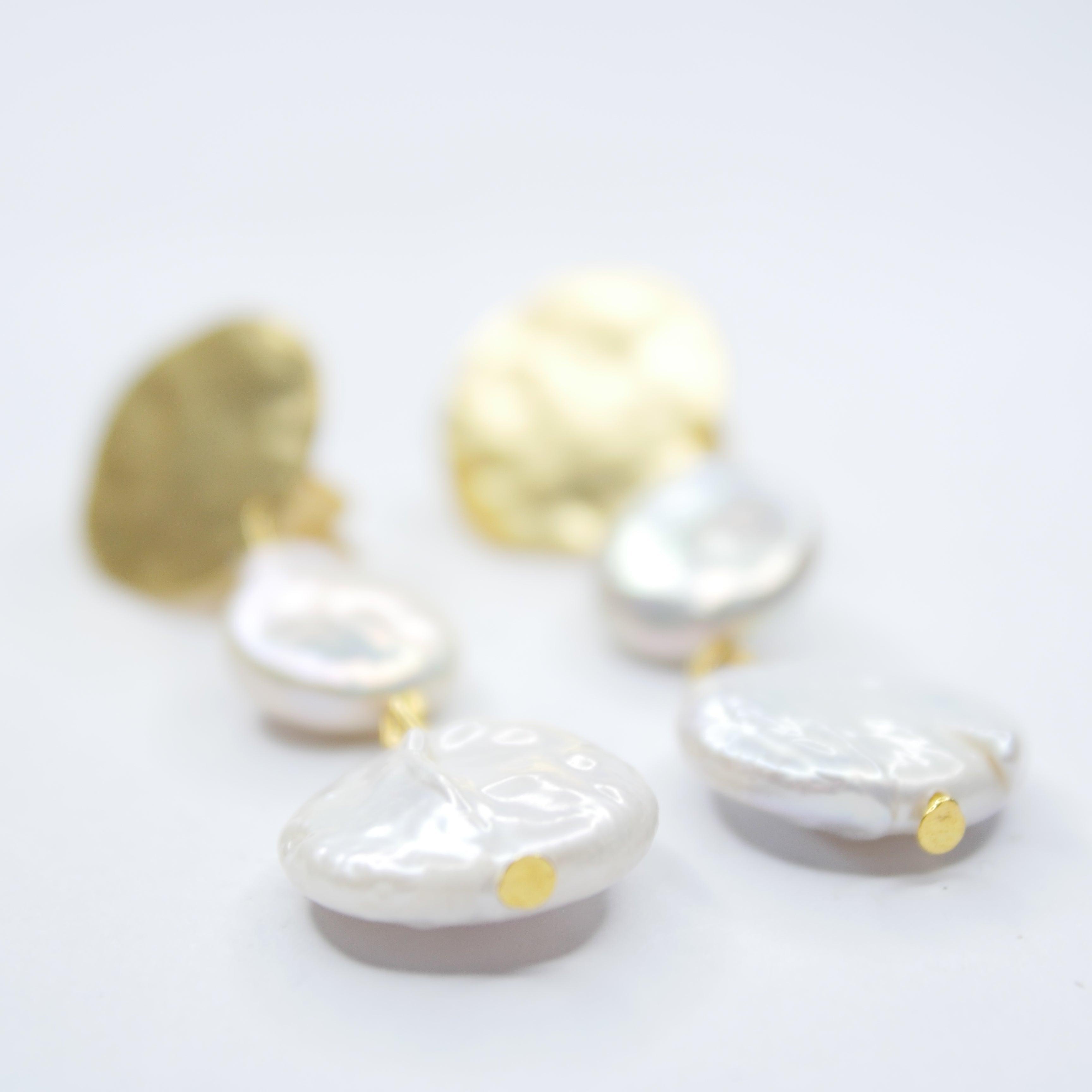 E73550 Boucles d'oreilles clip - Karine Sultan - Créations Uniques