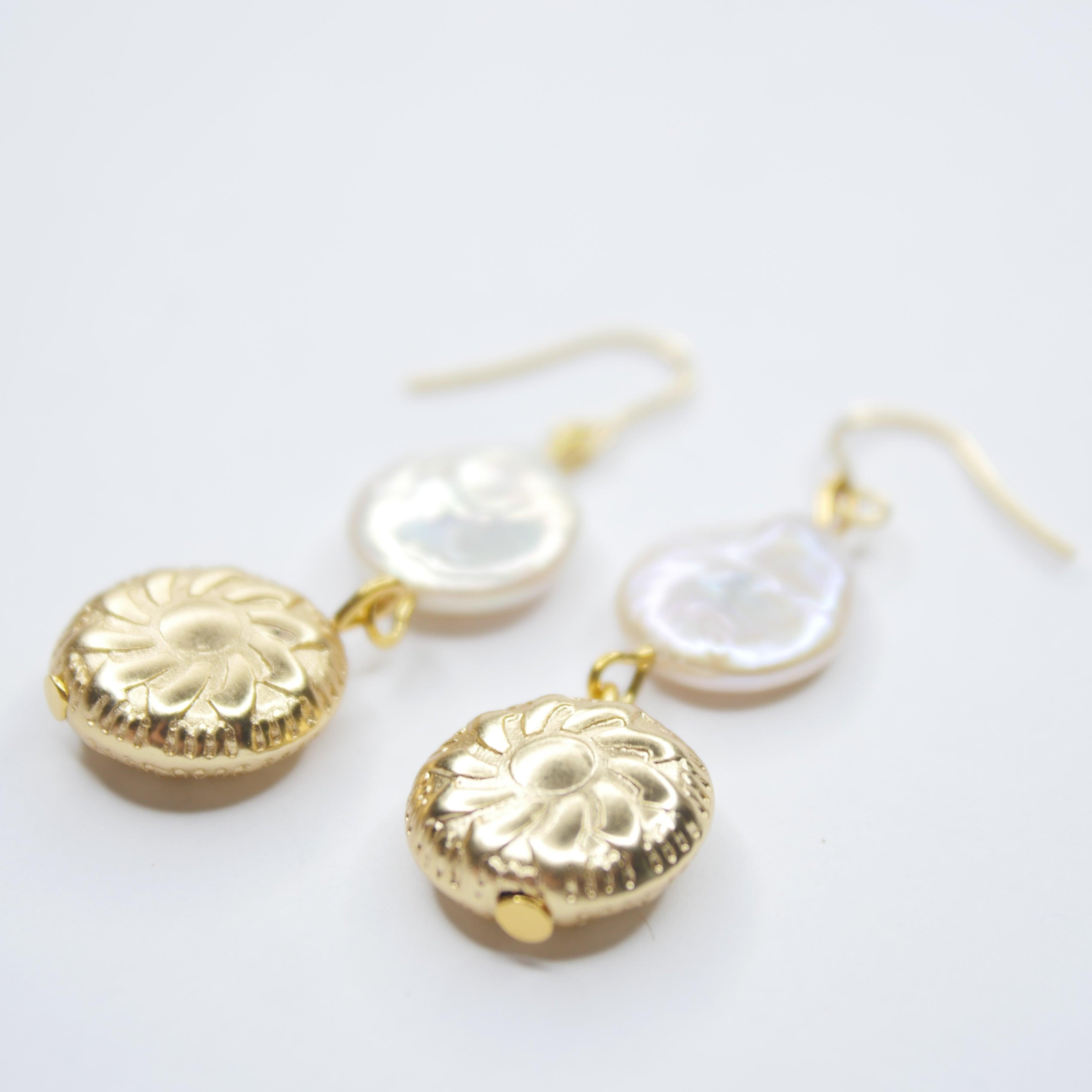 E74514 Boucles d'oreilles - Karine Sultan - Créations Uniques