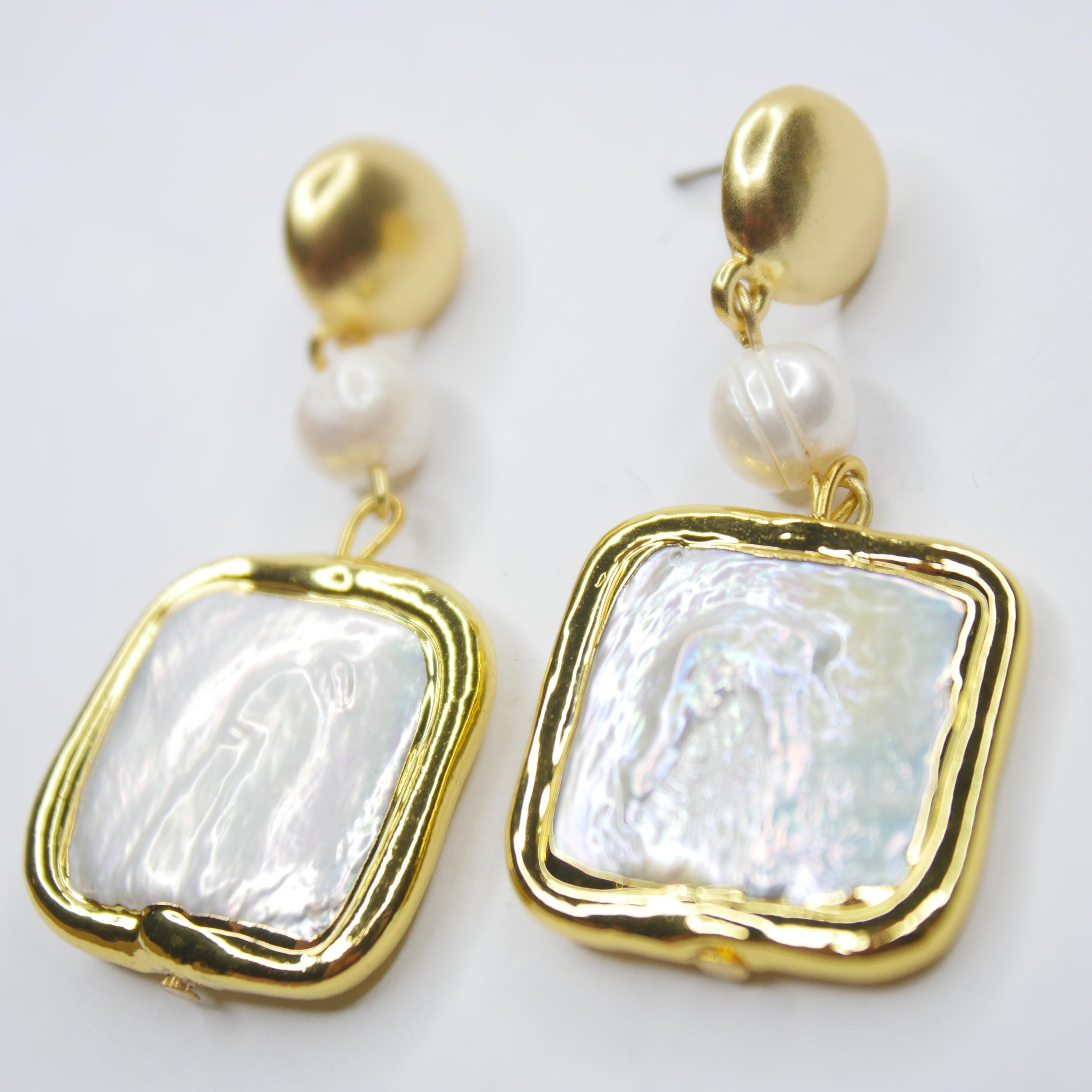 E75516 Boucles d'oreilles Glaçons - Karine Sultan - Créations Uniques