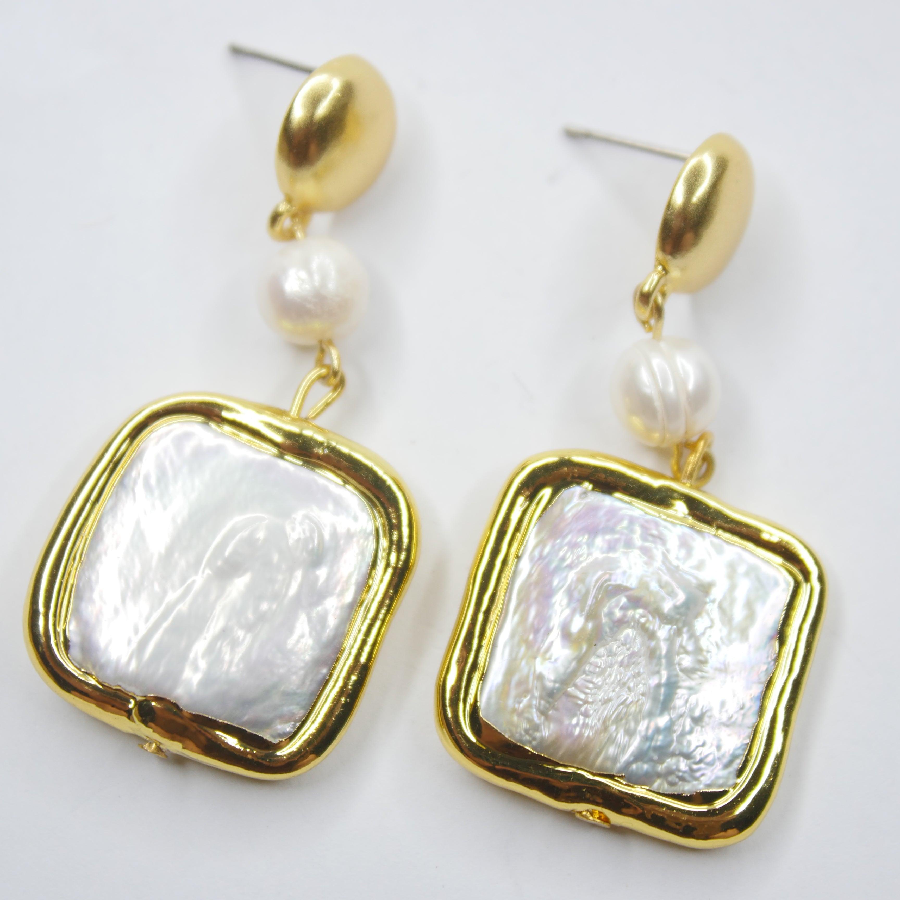 E75516 Boucles d'oreilles Glaçons - Karine Sultan - Créations Uniques