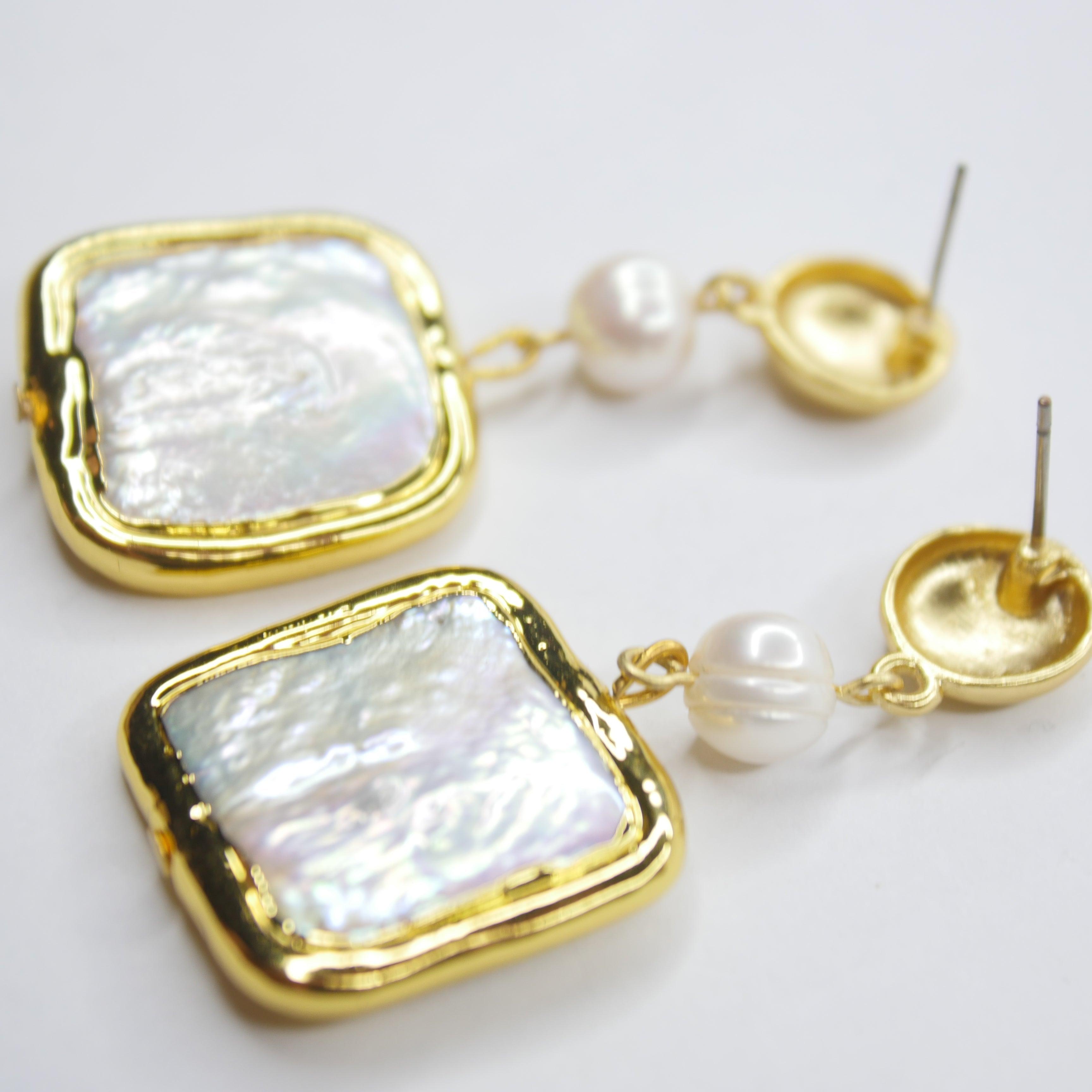 E75516 Boucles d'oreilles Glaçons - Karine Sultan - Créations Uniques