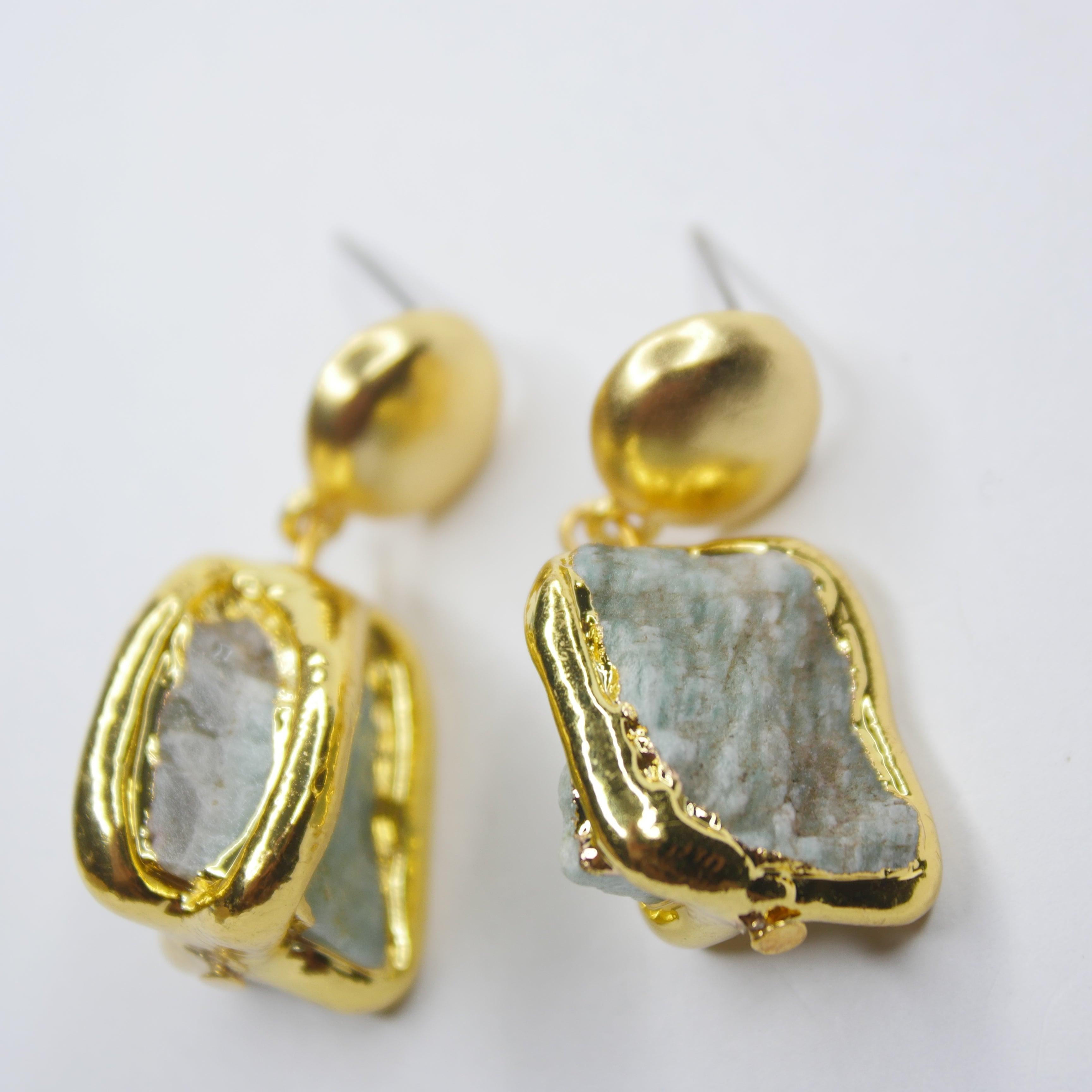 E75520 Boucles d'oreilles Blizzard - Karine Sultan - Créations Uniques