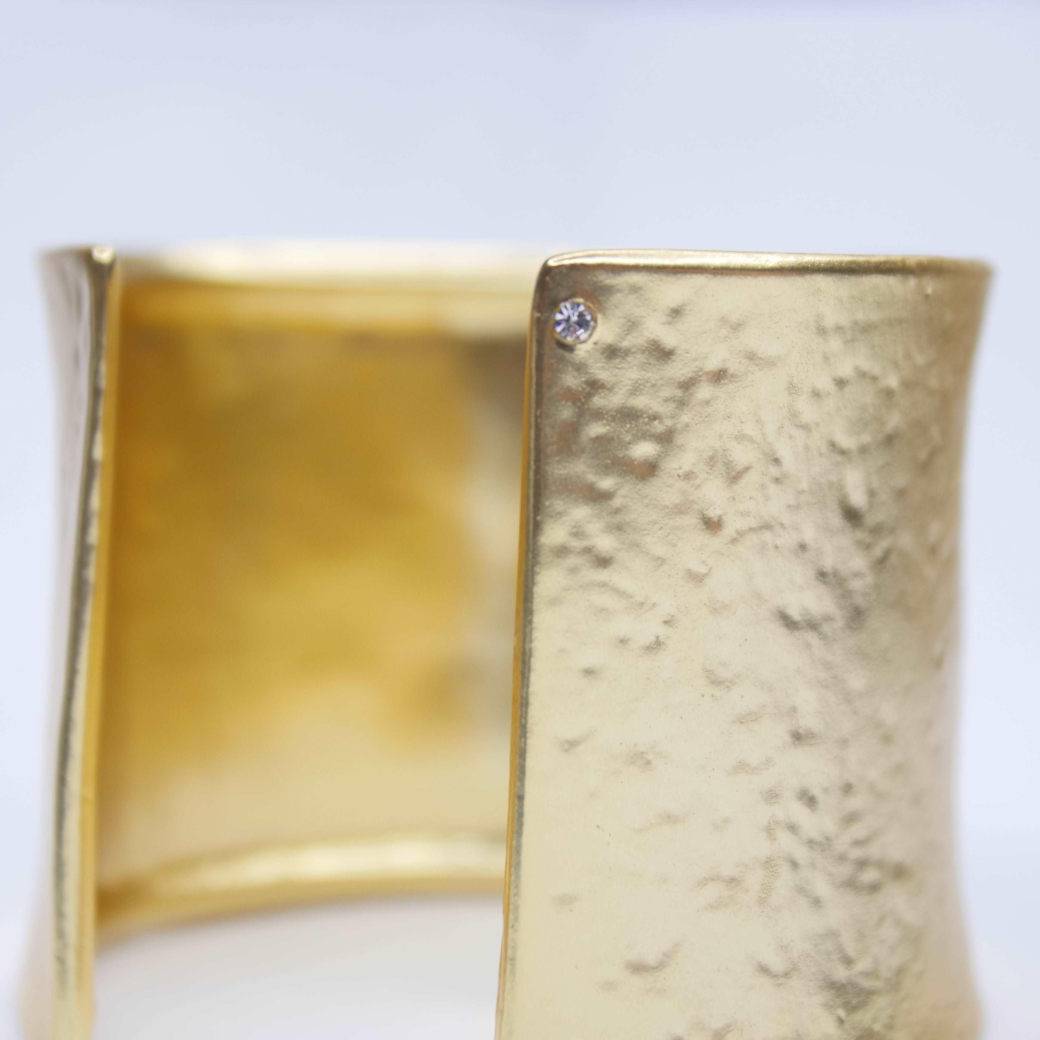 B70551 Bracelet manchette Bourdon - Karine Sultan - Créations Uniques