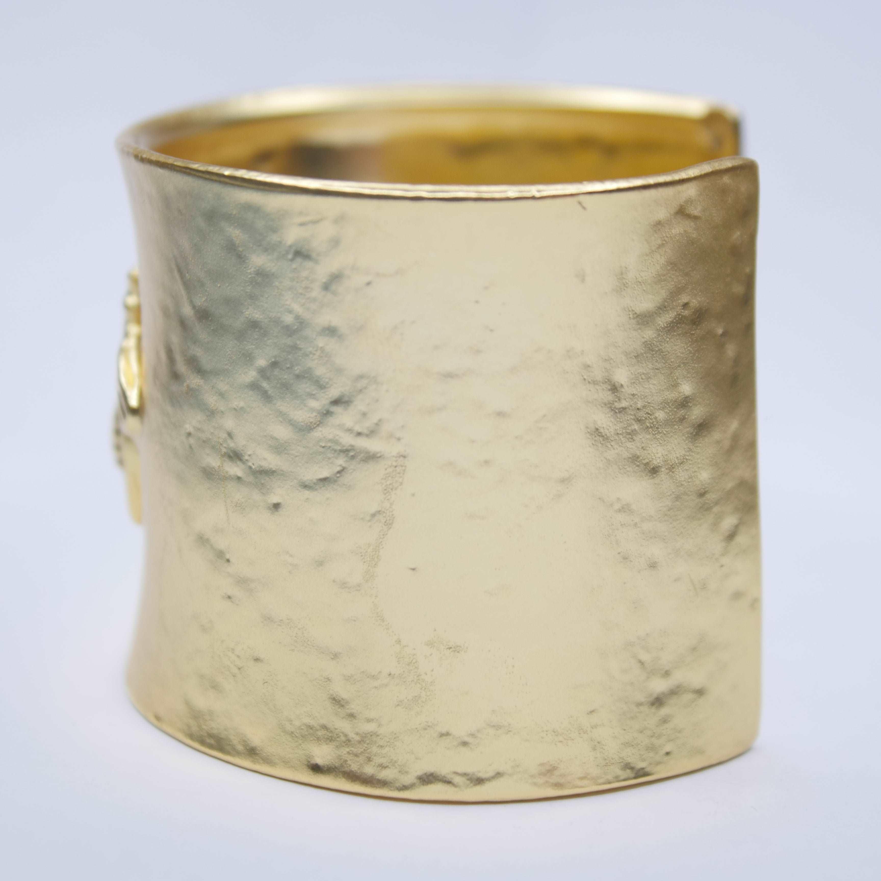 B70551 Bracelet manchette Bourdon - Karine Sultan - Créations Uniques