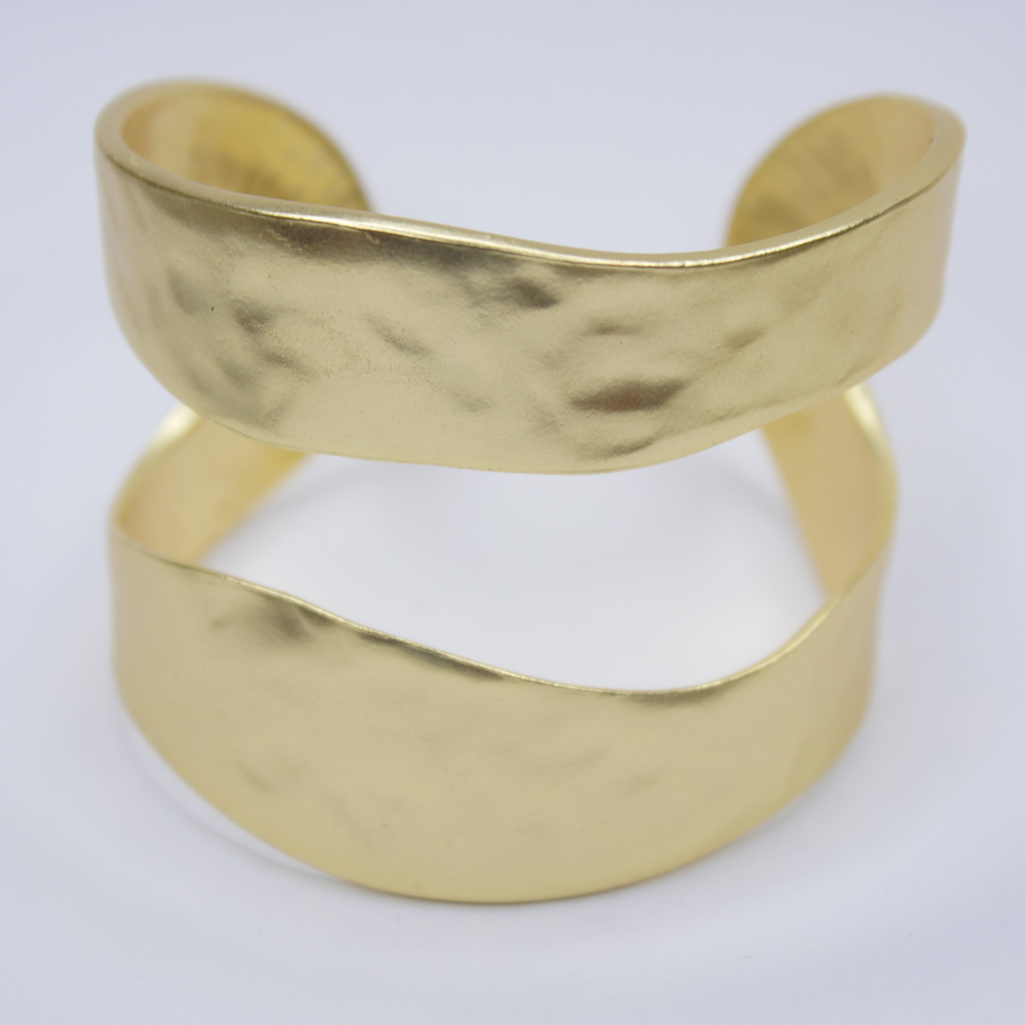 B57016 Bracelet Manchette fendue - Karine Sultan - Créations Uniques