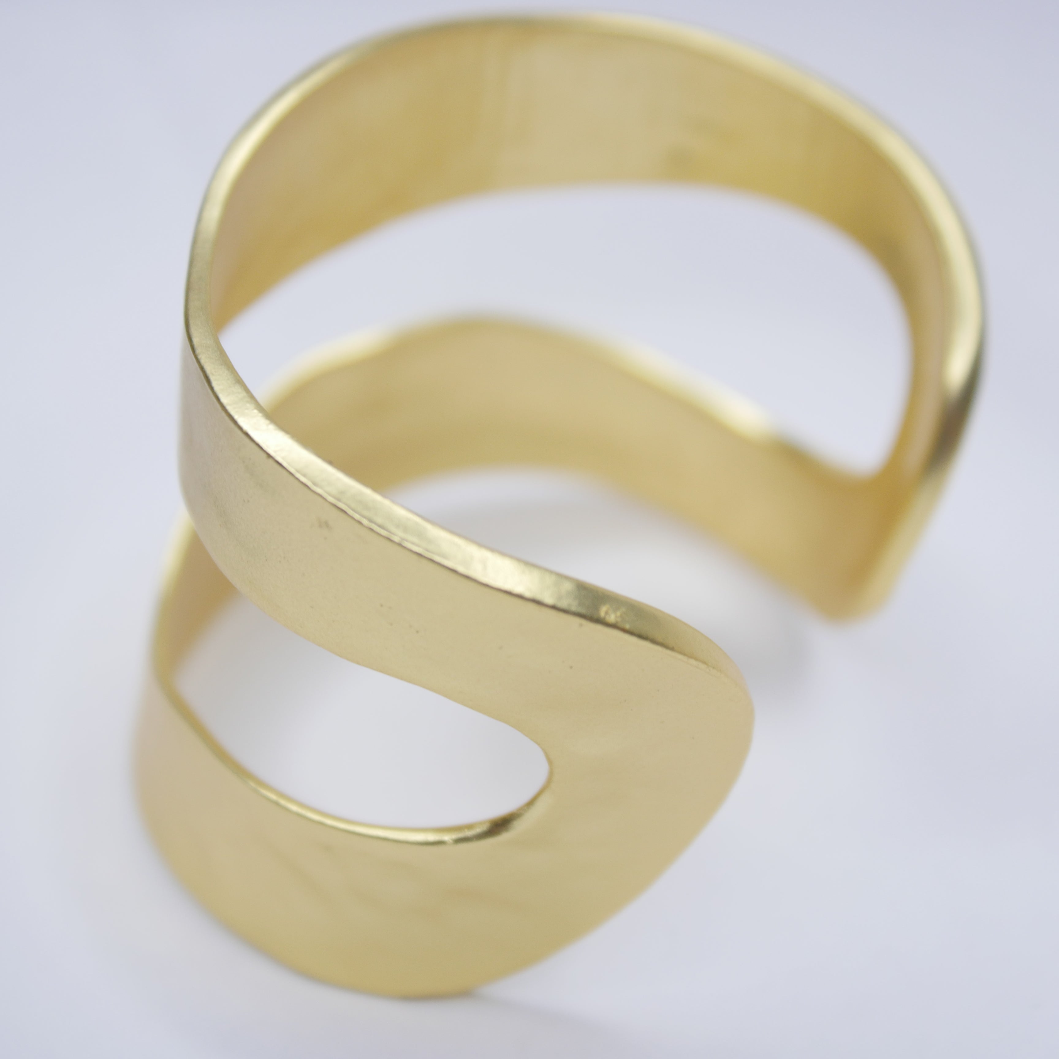 B57016 Bracelet Manchette fendue - Karine Sultan - Créations Uniques