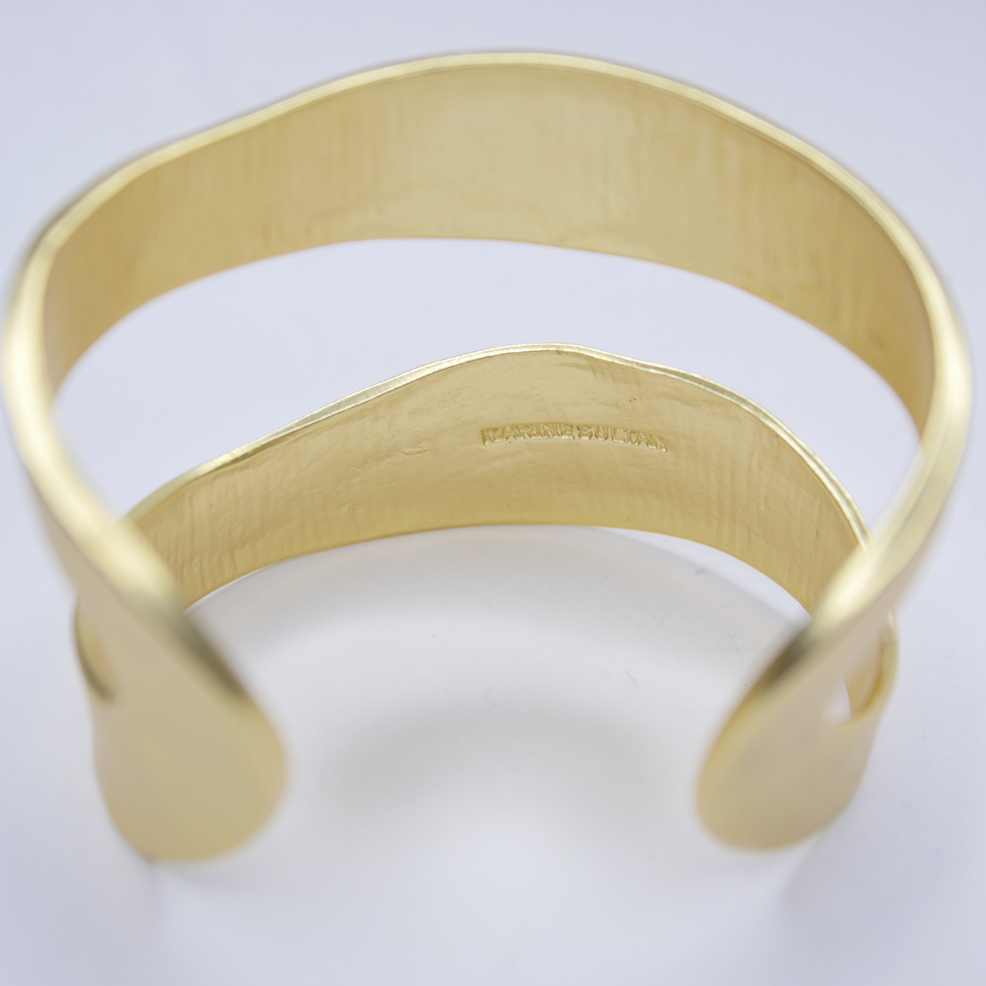 B57016 Bracelet Manchette fendue - Karine Sultan - Créations Uniques