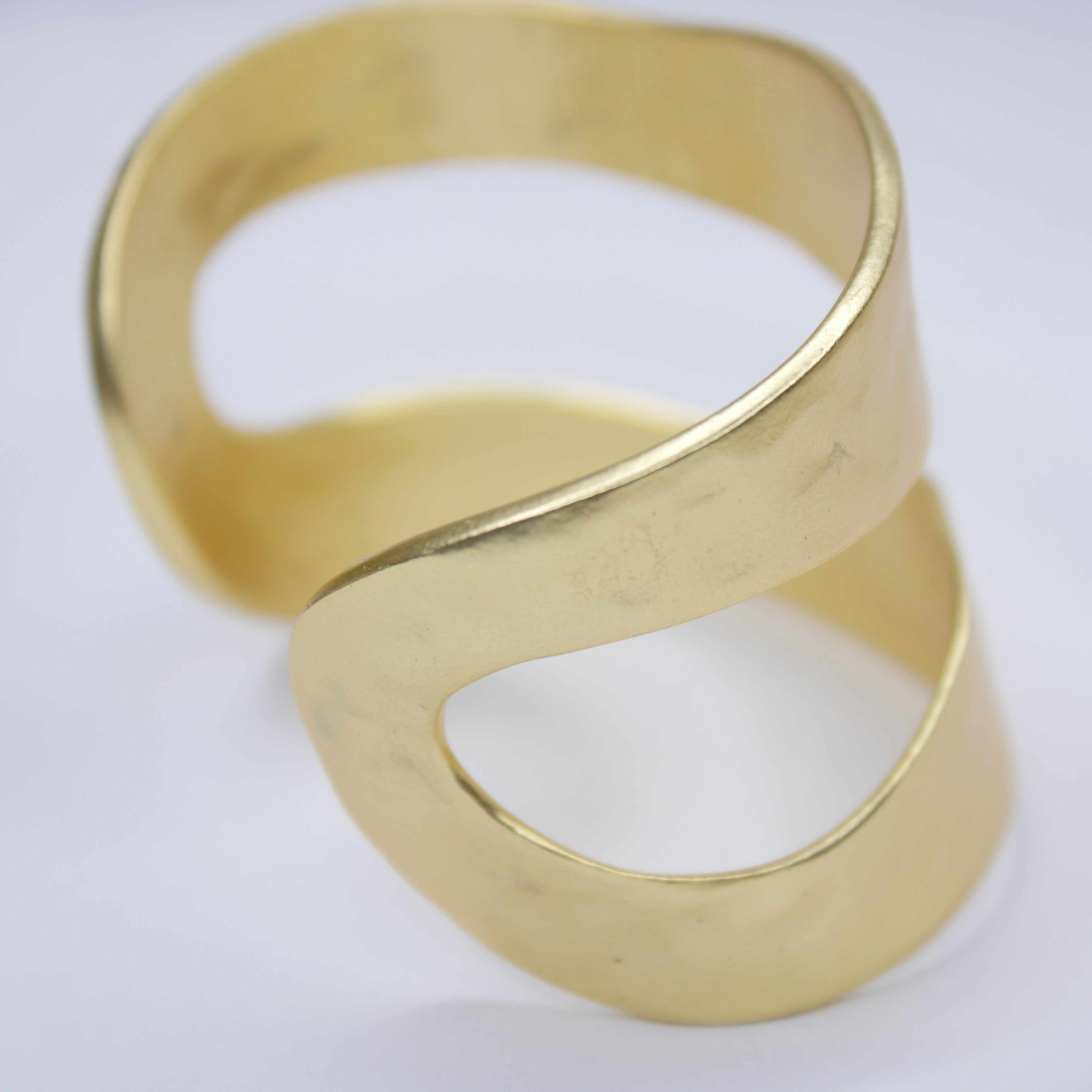 B57016 Bracelet Manchette fendue - Karine Sultan - Créations Uniques