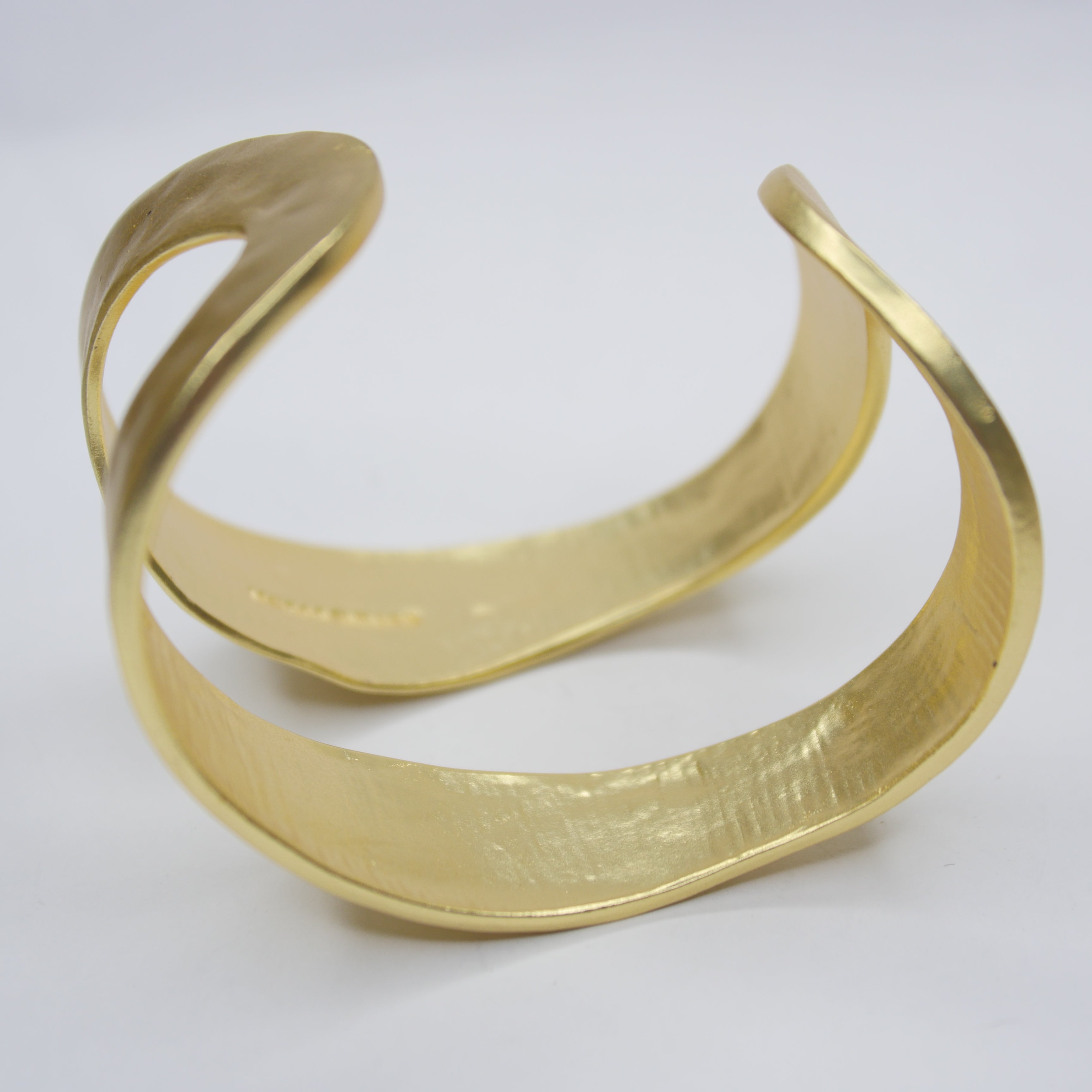 B57016 Bracelet Manchette fendue - Karine Sultan - Créations Uniques