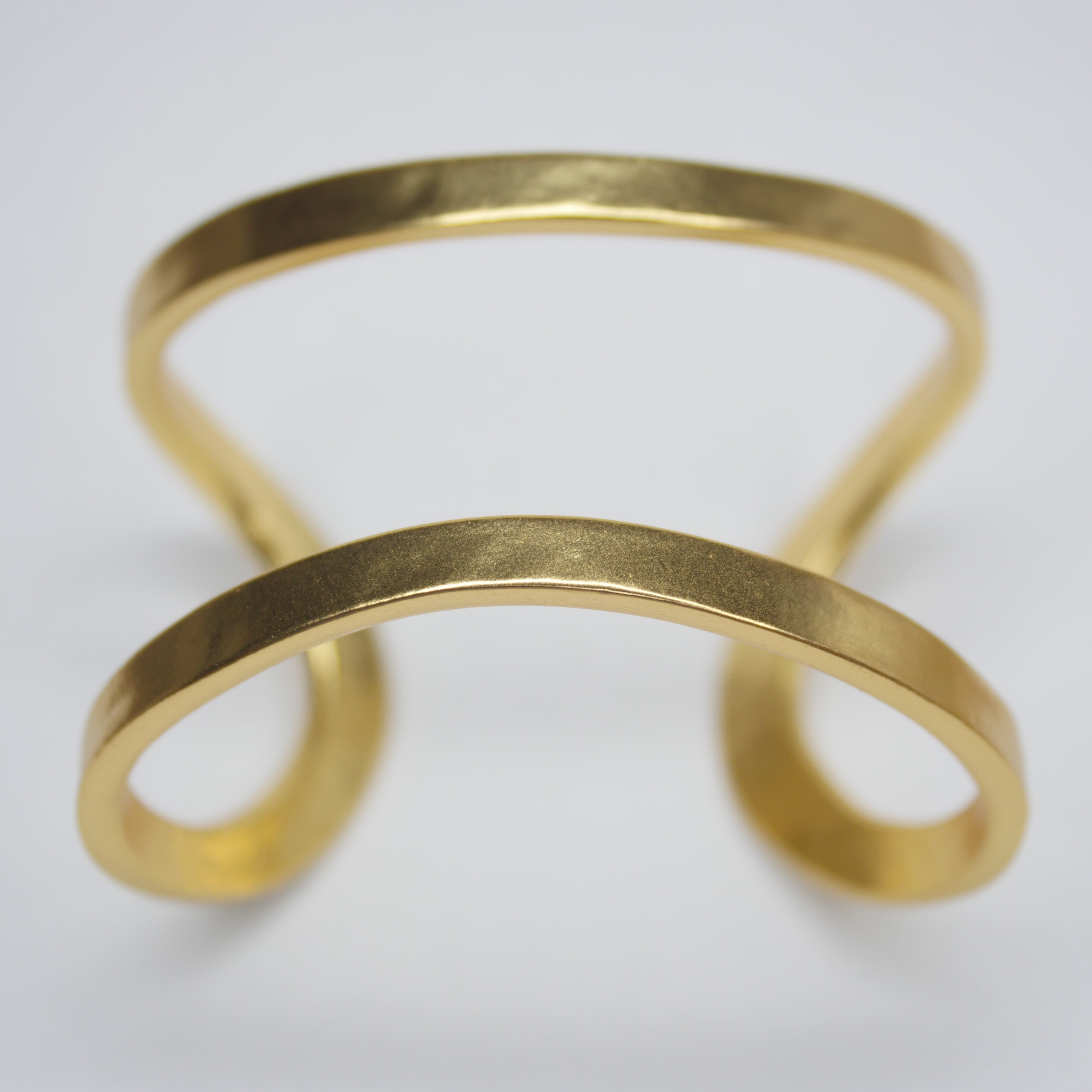 B61045 Bracelet Manchette fendue minimaliste - Karine Sultan - Créations Uniques