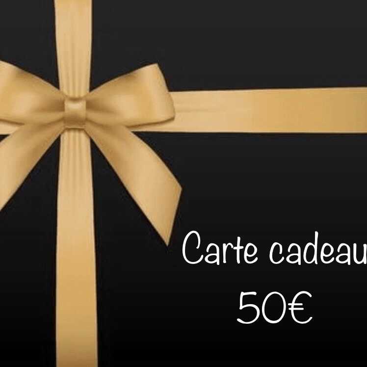 Carte cadeau 50€