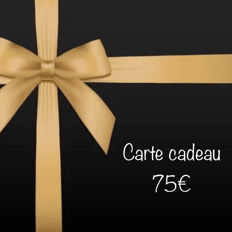 Carte cadeau 75€