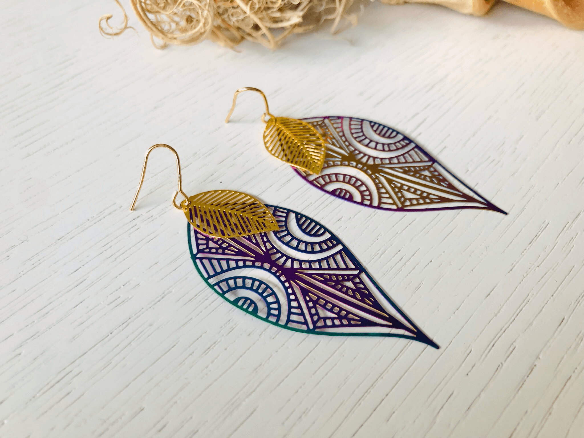 Boucles d’oreilles ISABELLA - Créations Uniques