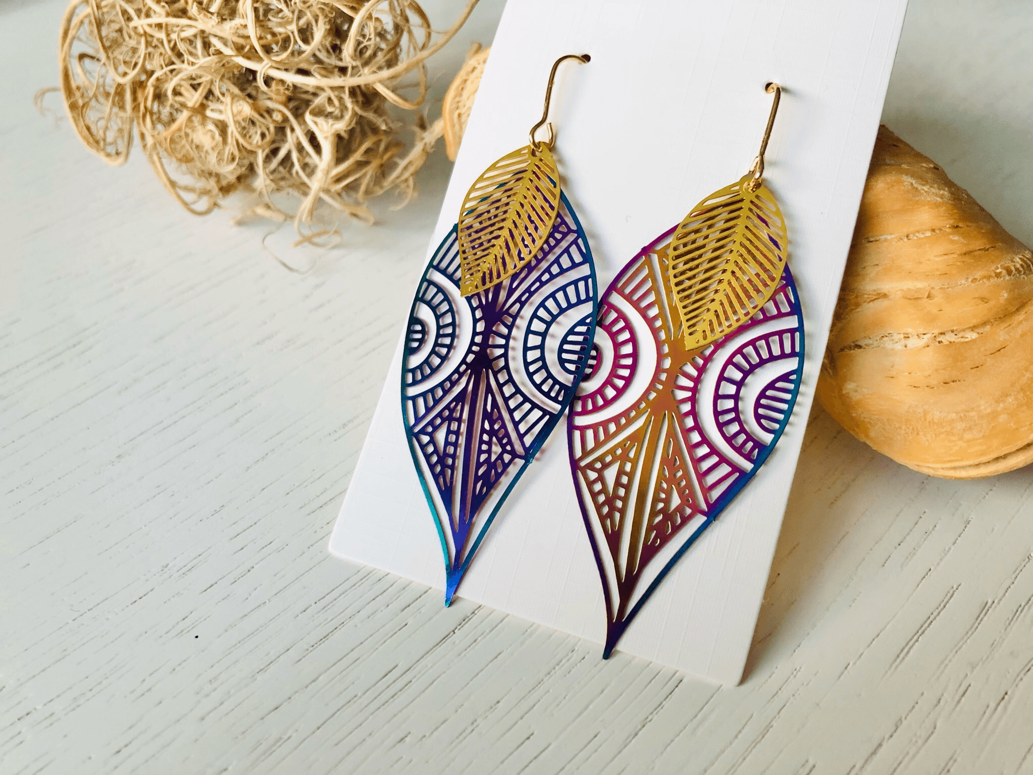 Boucles d’oreilles ISABELLA - Créations Uniques