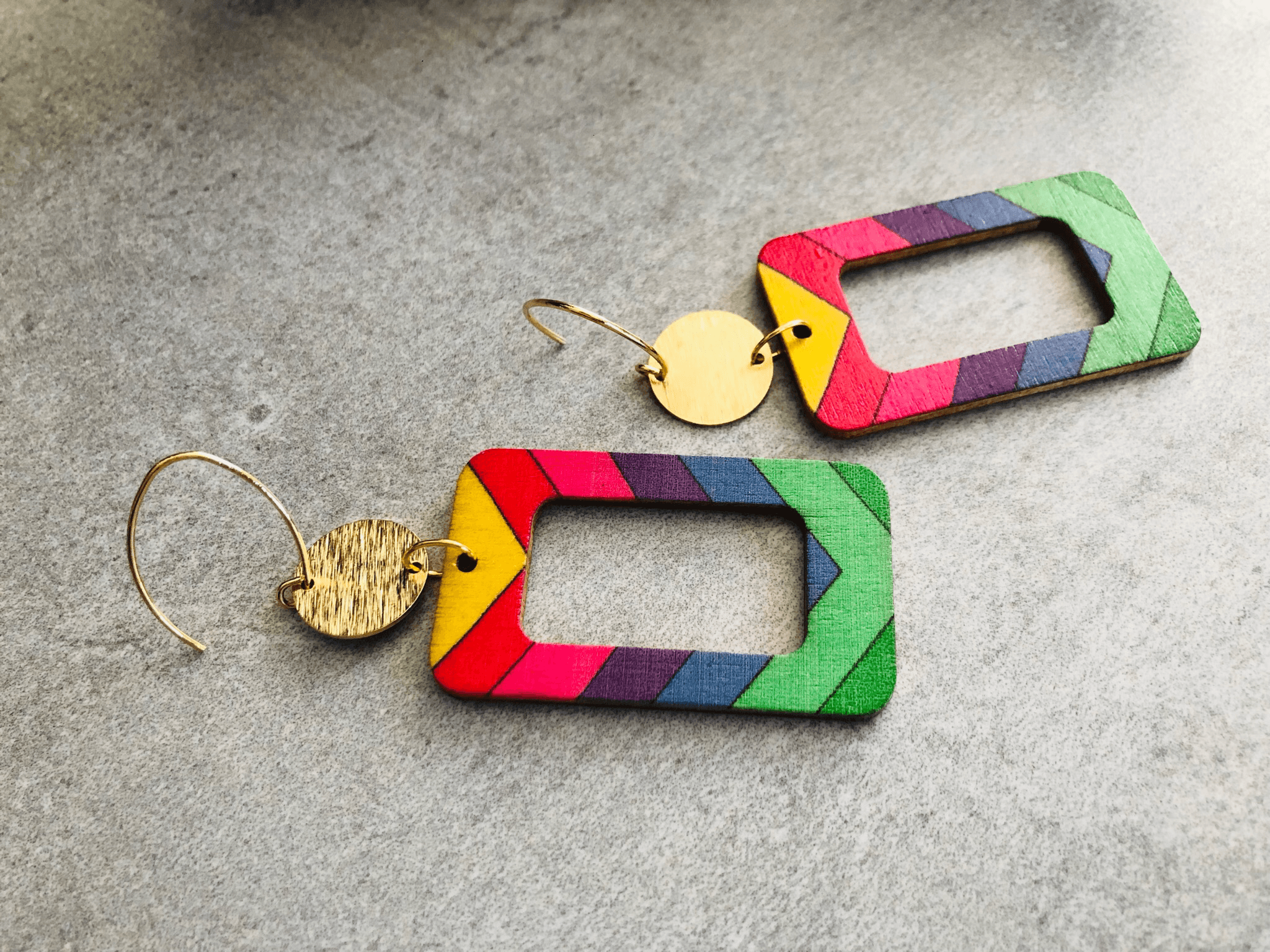 Boucles d’oreilles MELINE - Créations Uniques