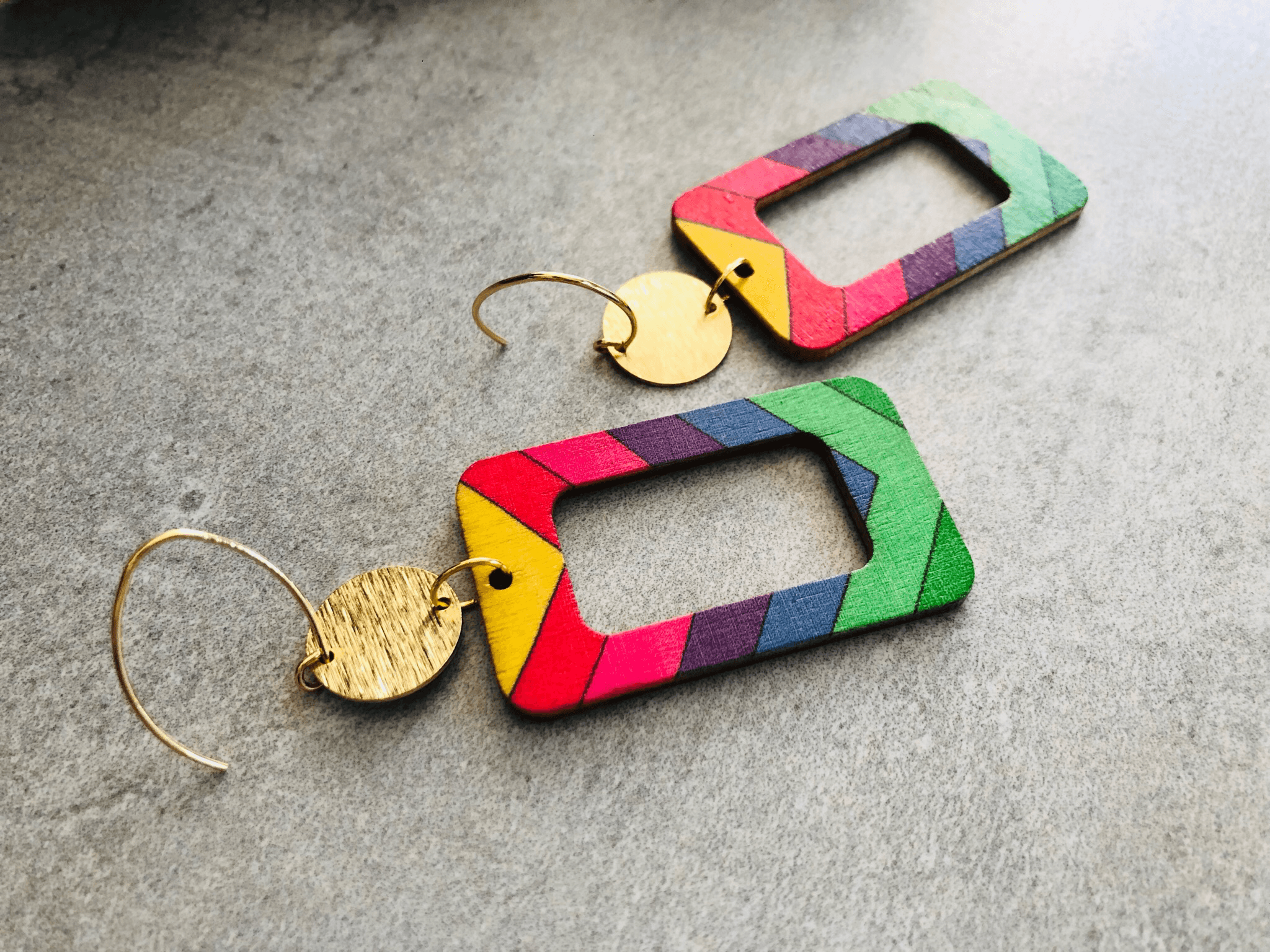 Boucles d’oreilles MELINE - Créations Uniques