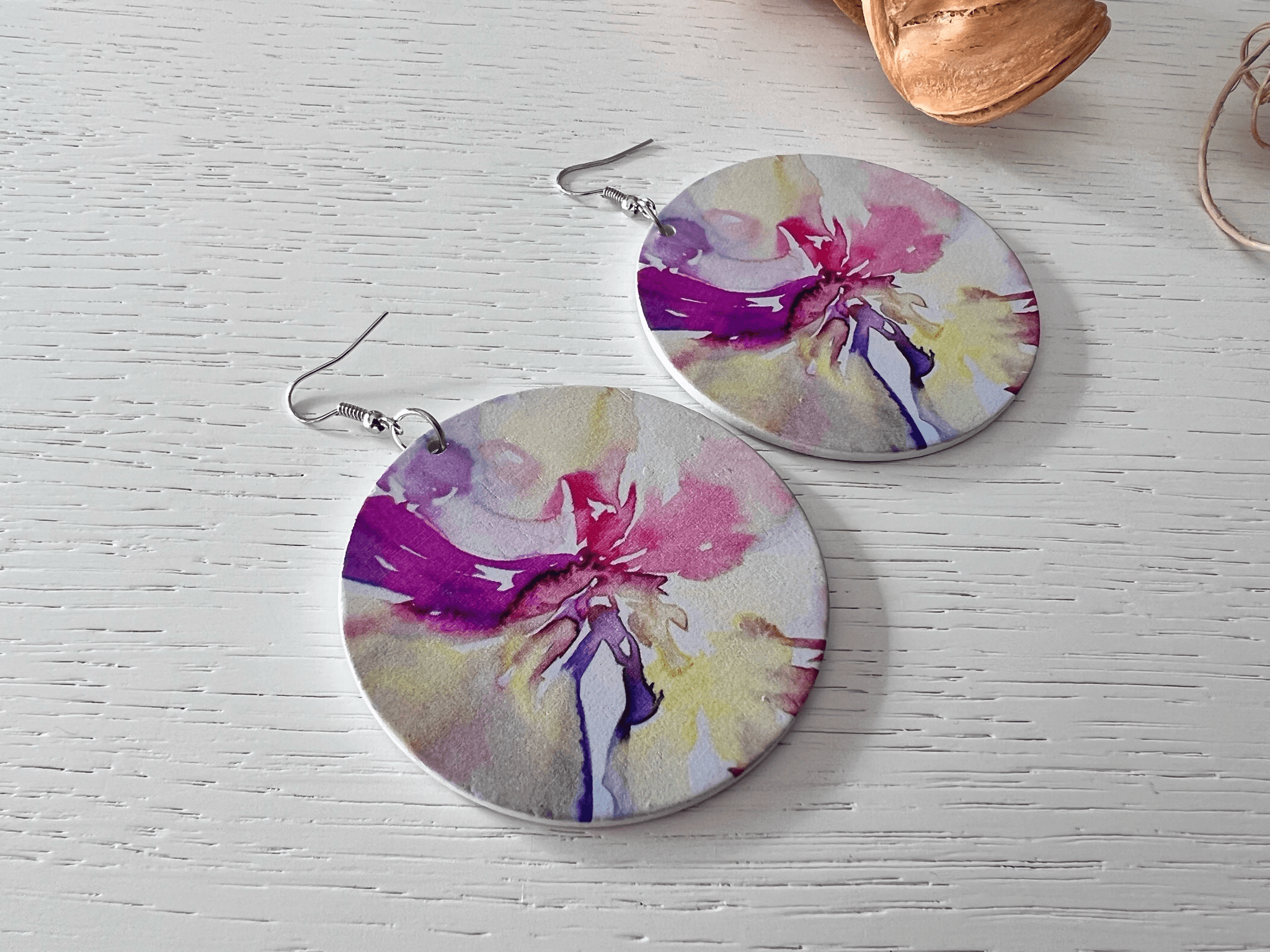 Boucles d’oreilles ALBANE - Créations Uniques - Créations Uniques