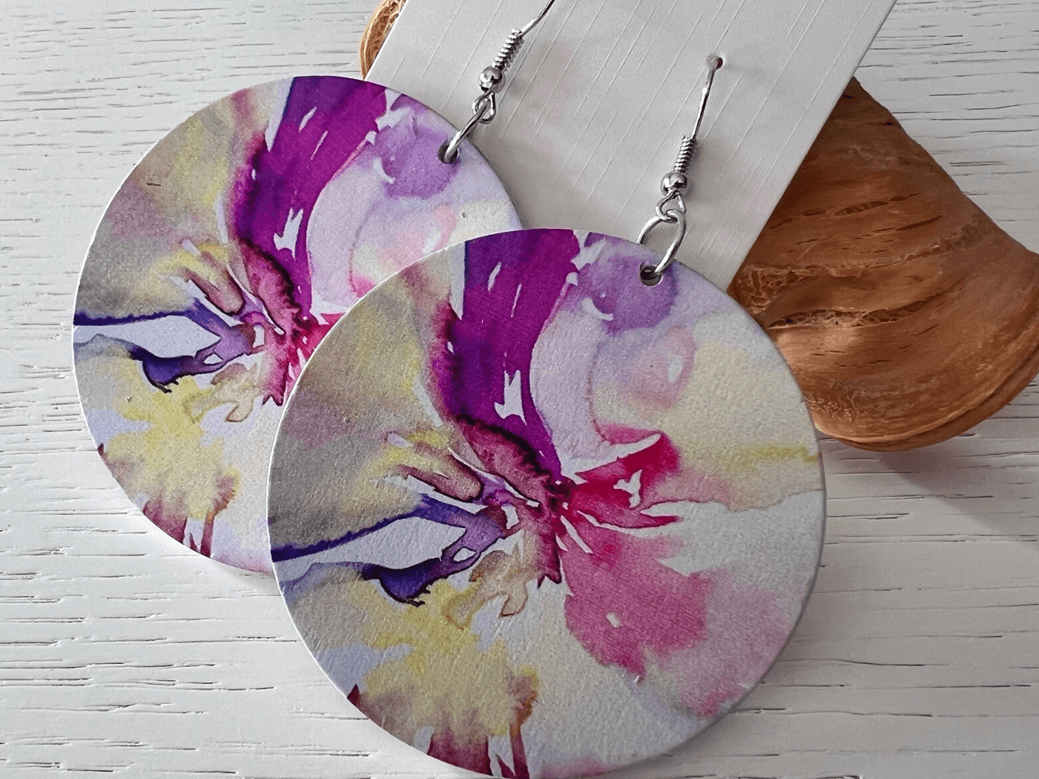 Boucles d’oreilles ALBANE - Créations Uniques - Créations Uniques