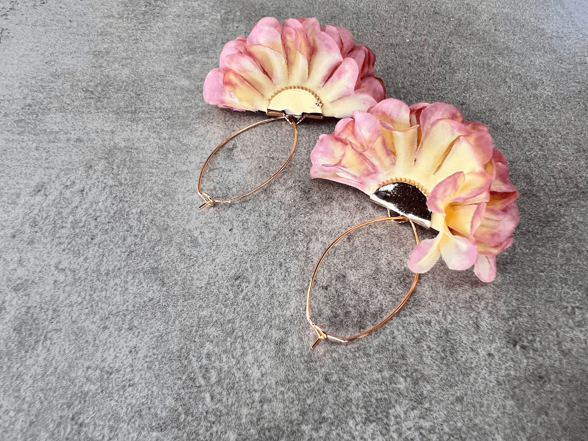 Boucles d’oreilles CHRYSTEL - Créations Uniques