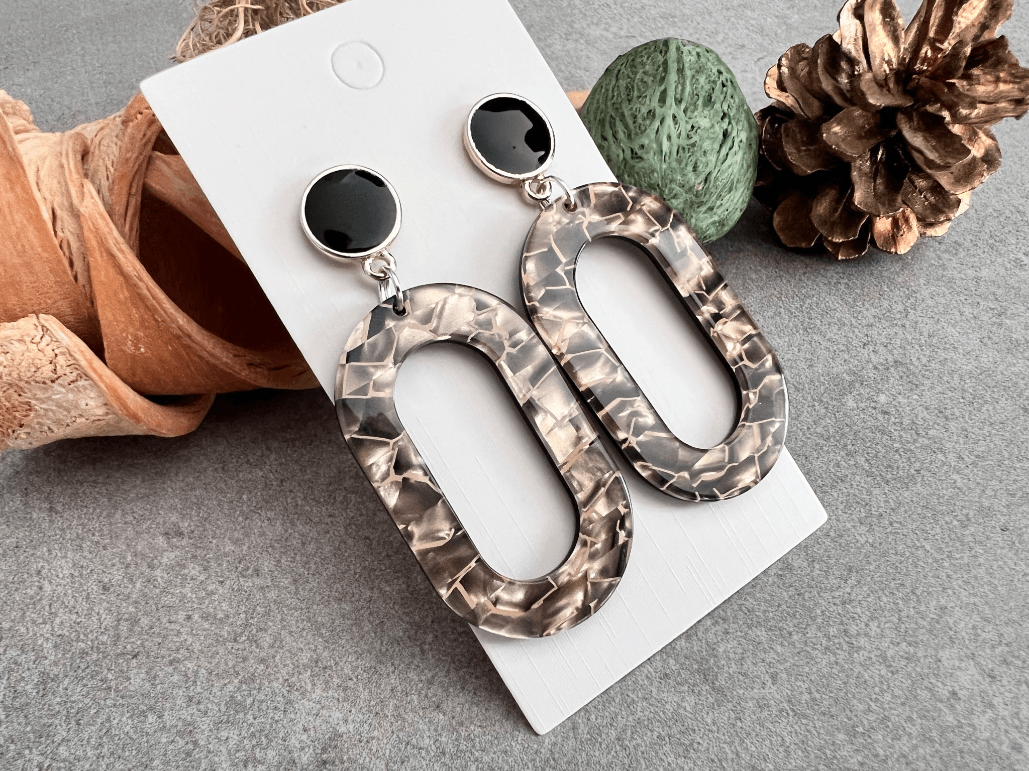 Boucles d’oreilles VIRGINIE - Créations Uniques