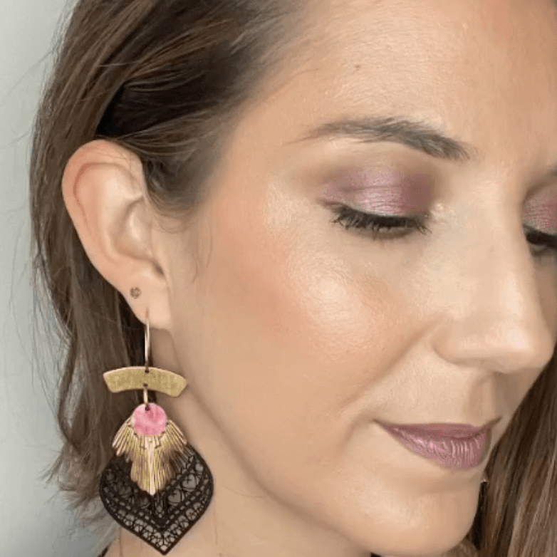 Boucles d’oreilles LUCINDA - Créations Uniques