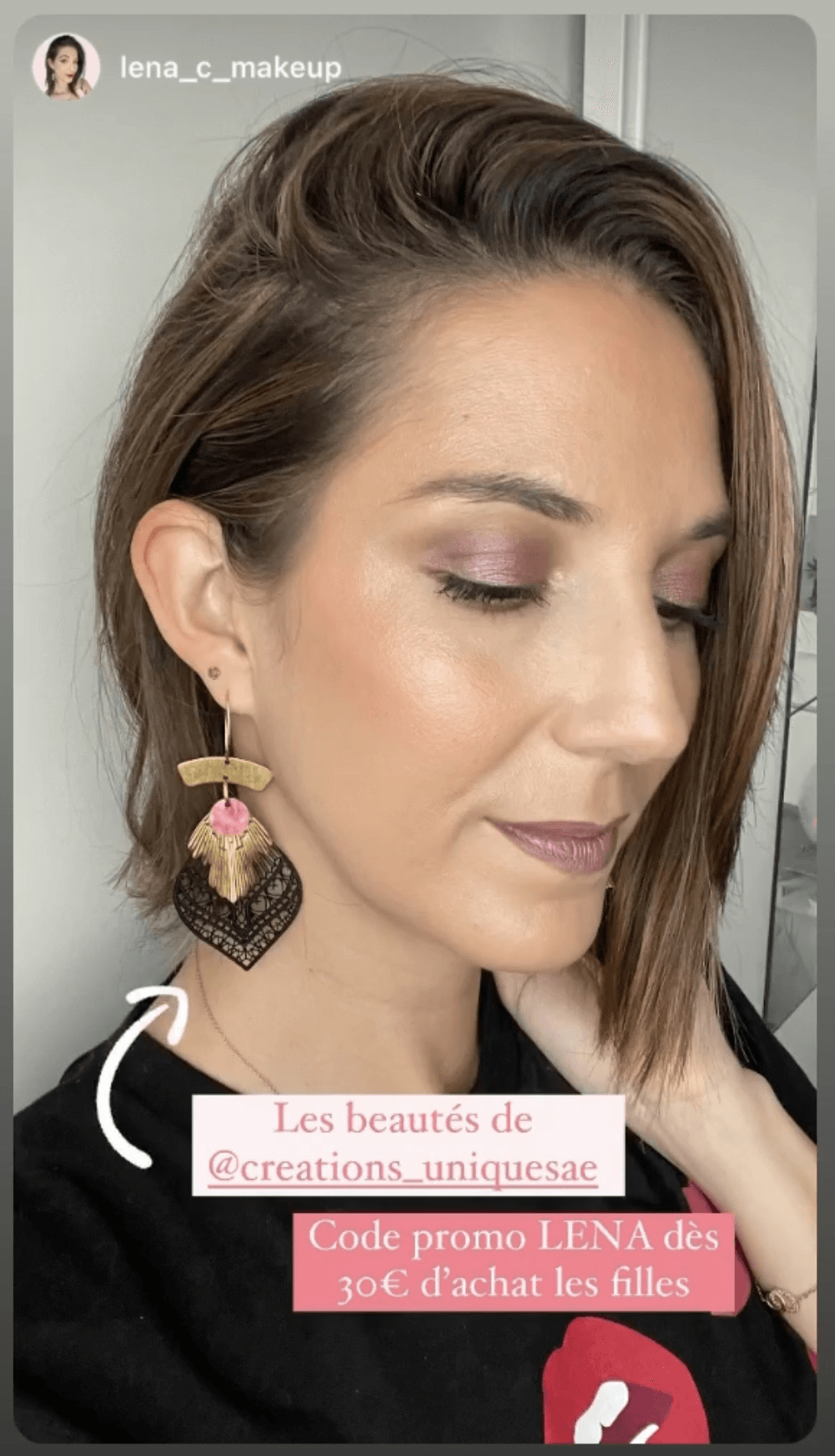 Boucles d’oreilles LUCINDA - Créations Uniques