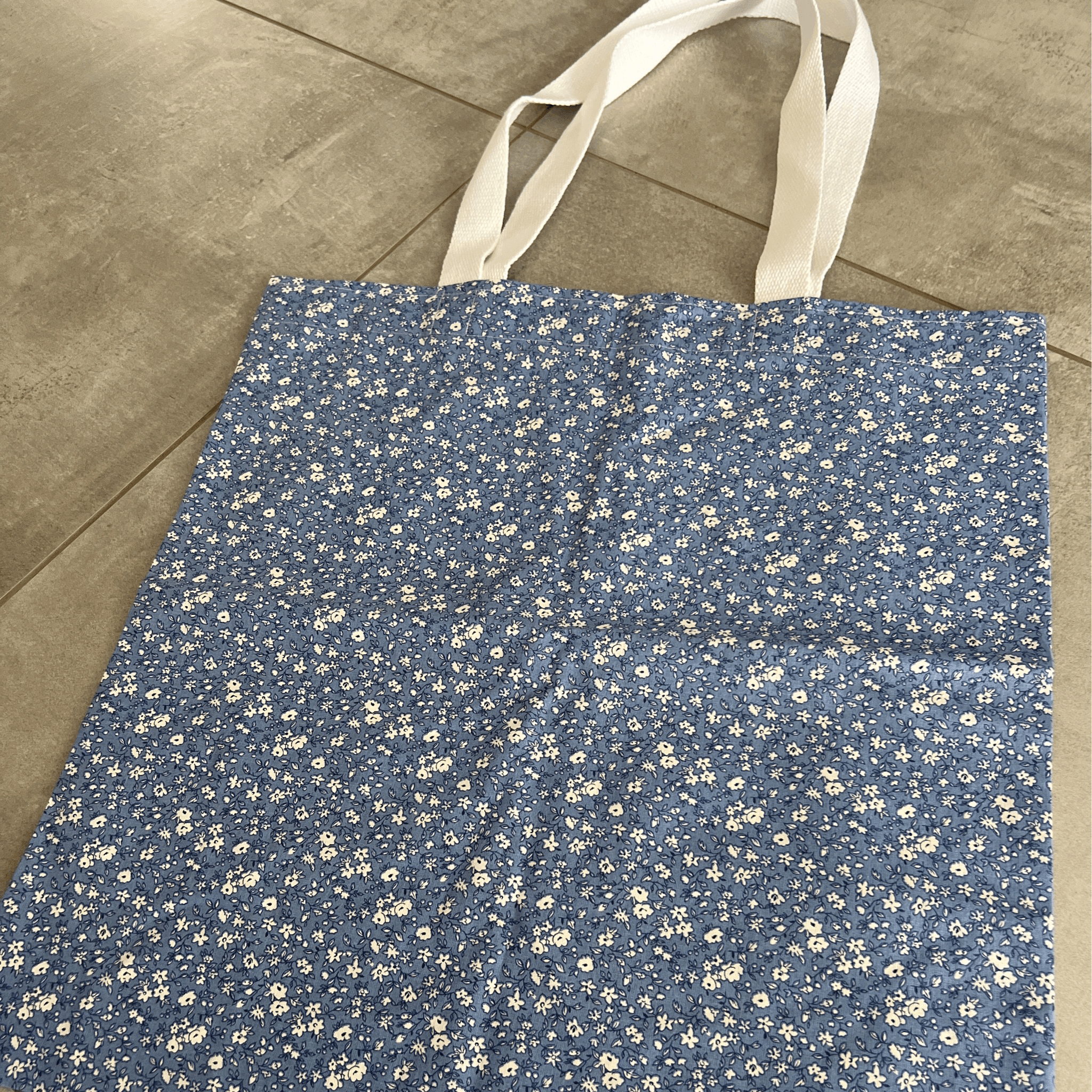 TOG BAG bleu PUPUCE - Créations Uniques