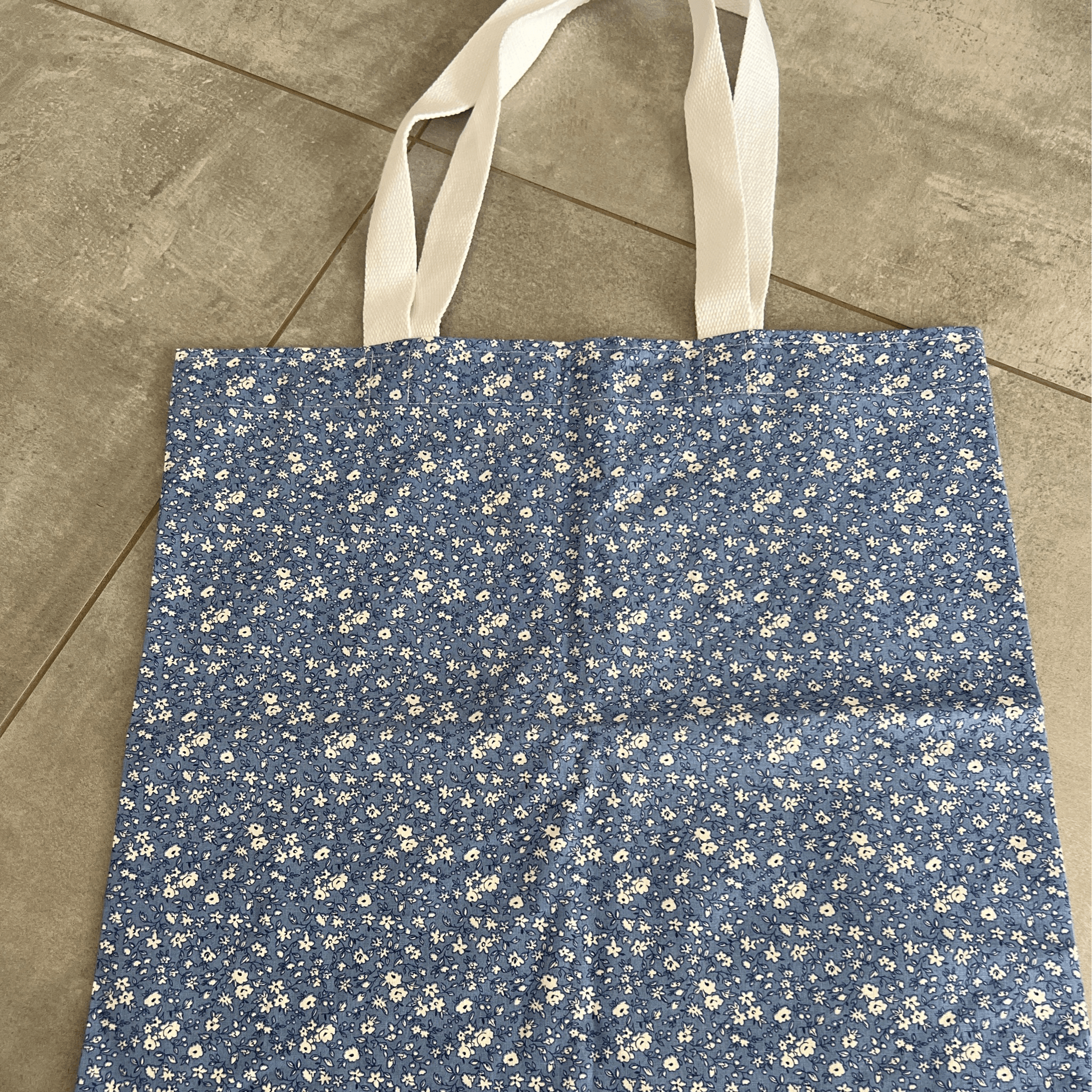 TOG BAG bleu PUPUCE - Créations Uniques