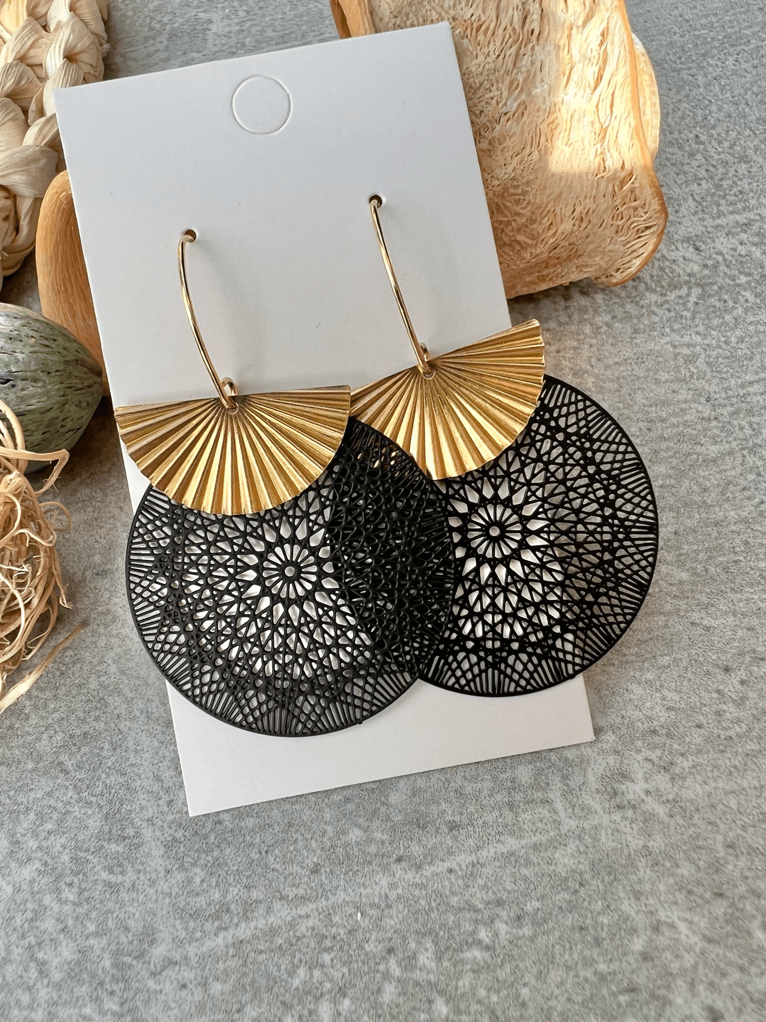 Boucles d’oreilles ORIANE - Créations Uniques