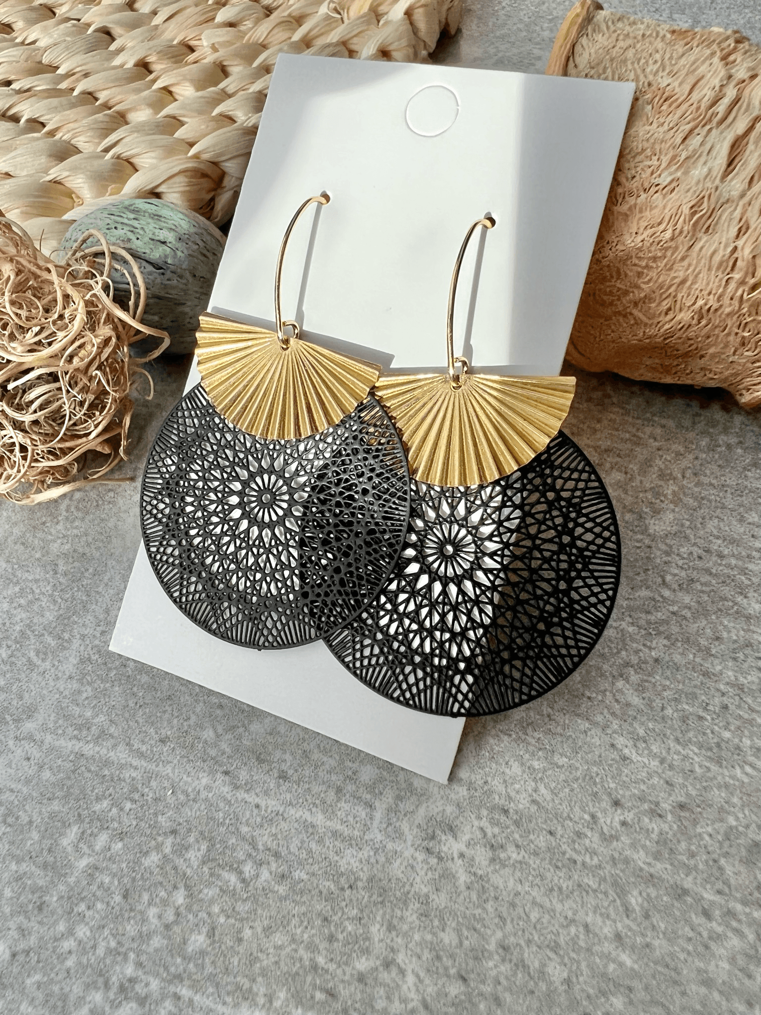 Boucles d’oreilles ORIANE - Créations Uniques