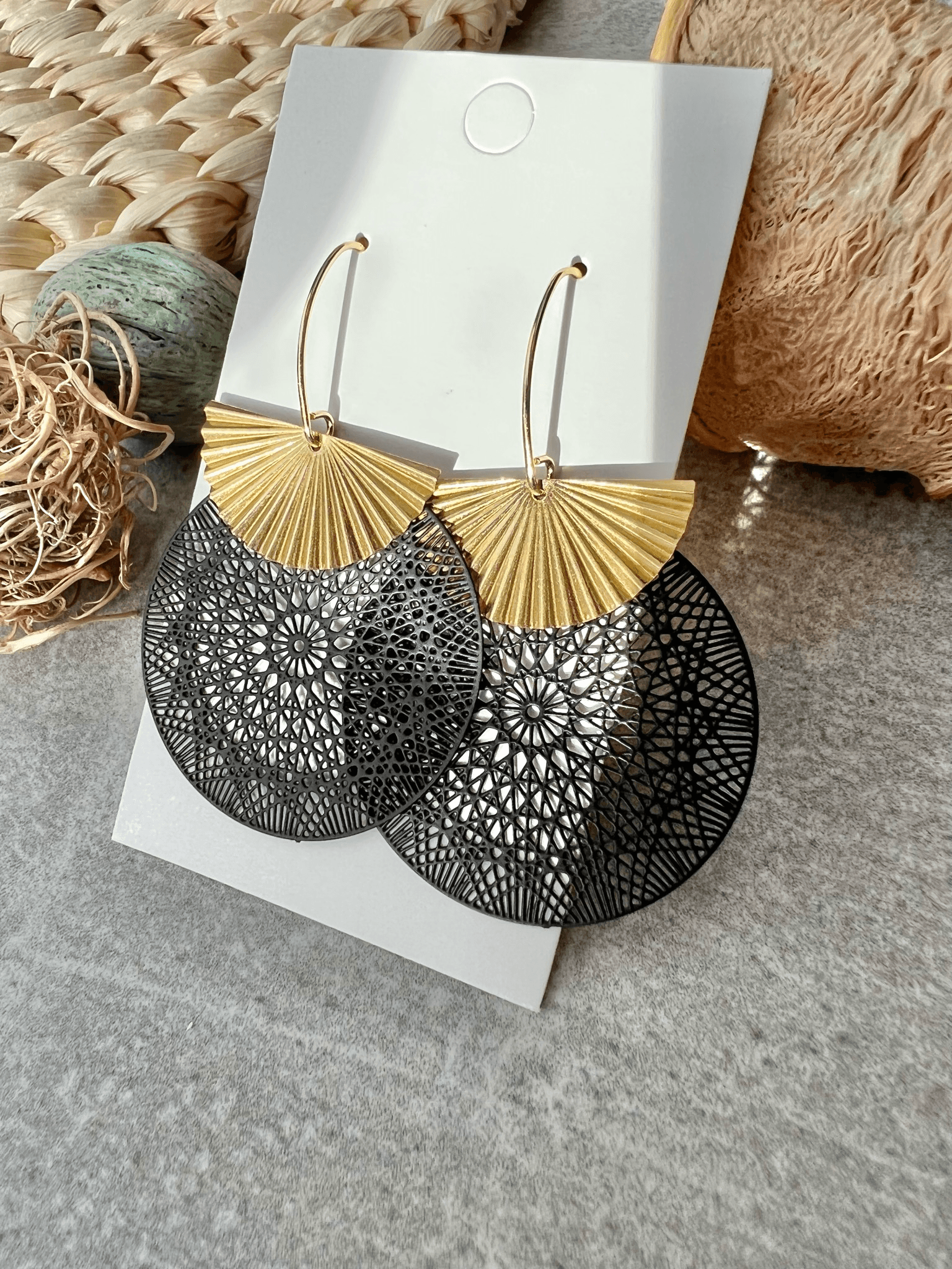 Boucles d’oreilles ORIANE - Créations Uniques