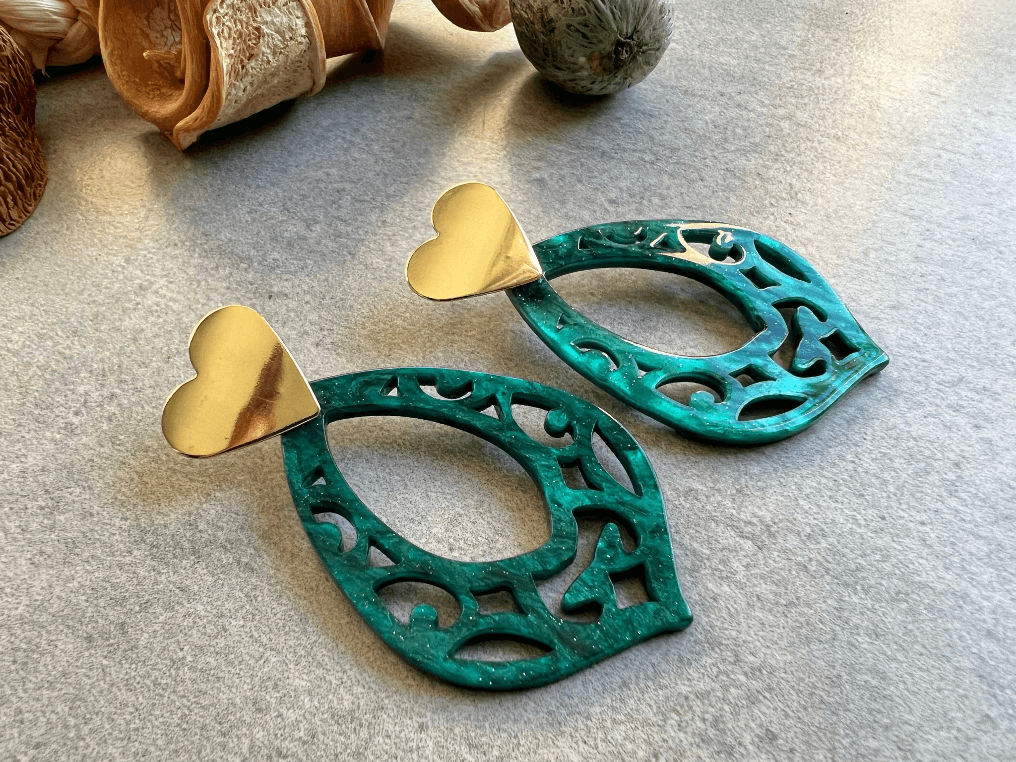 Boucles d’oreilles MARJOLAINE - Créations Uniques