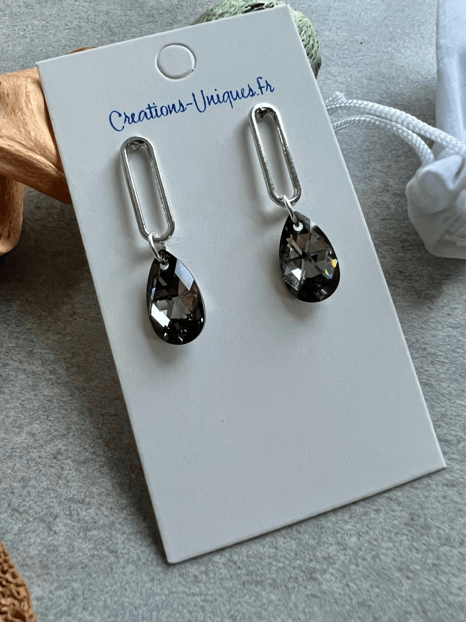 Boucles d’oreilles MIREILLE - Créations Uniques
