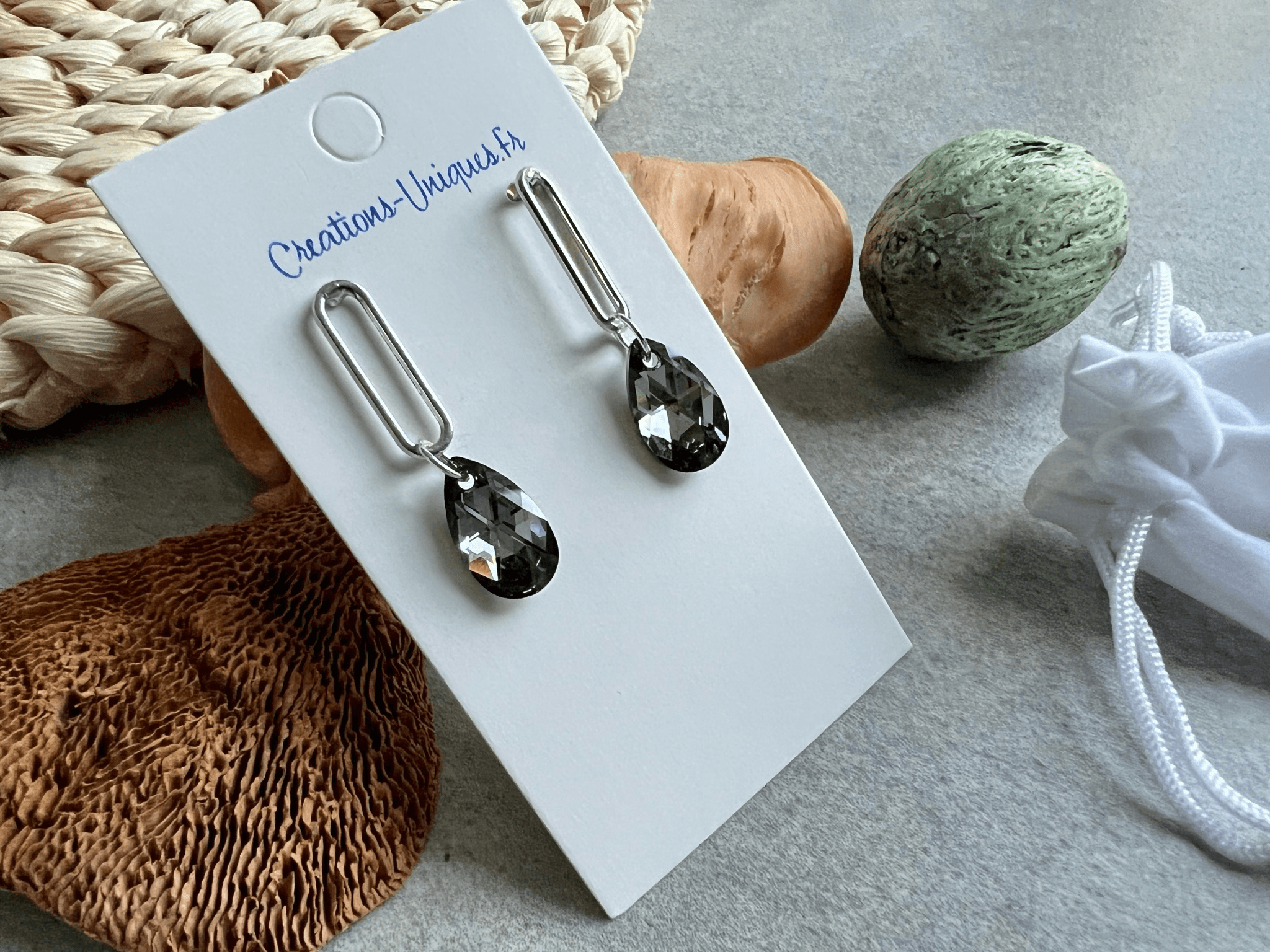 Boucles d’oreilles MIREILLE - Créations Uniques
