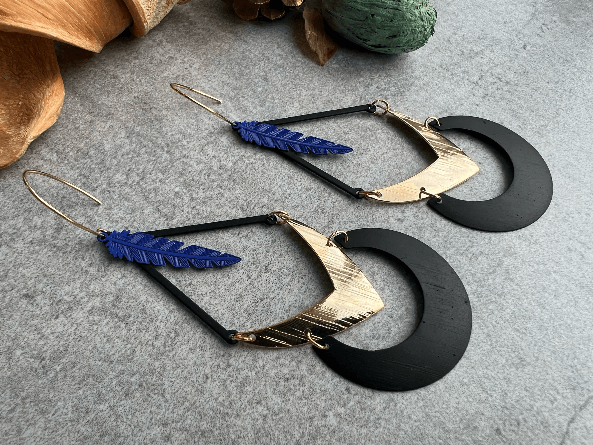 Boucles d’oreilles JANELLE - Créations Uniques