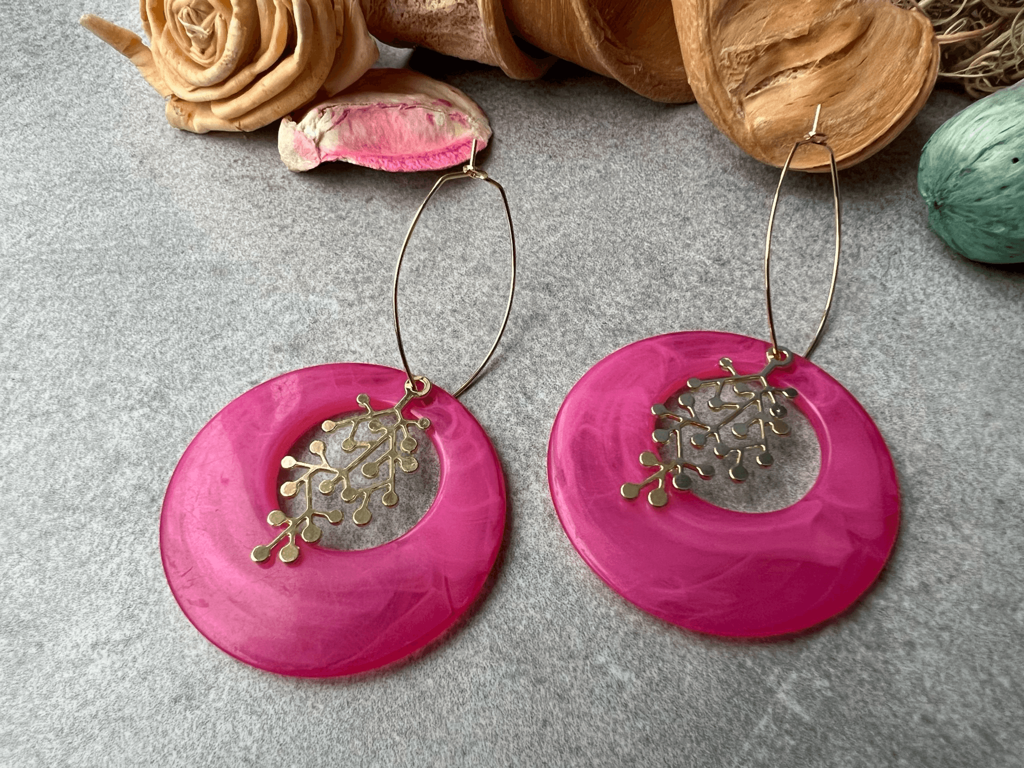 Boucles d’oreilles BETHANY - Créations Uniques