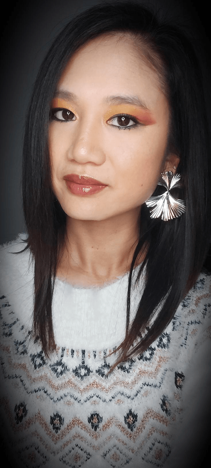 Boucles d’oreilles LALI feuilles Ginkgo argentées - Créations Uniques