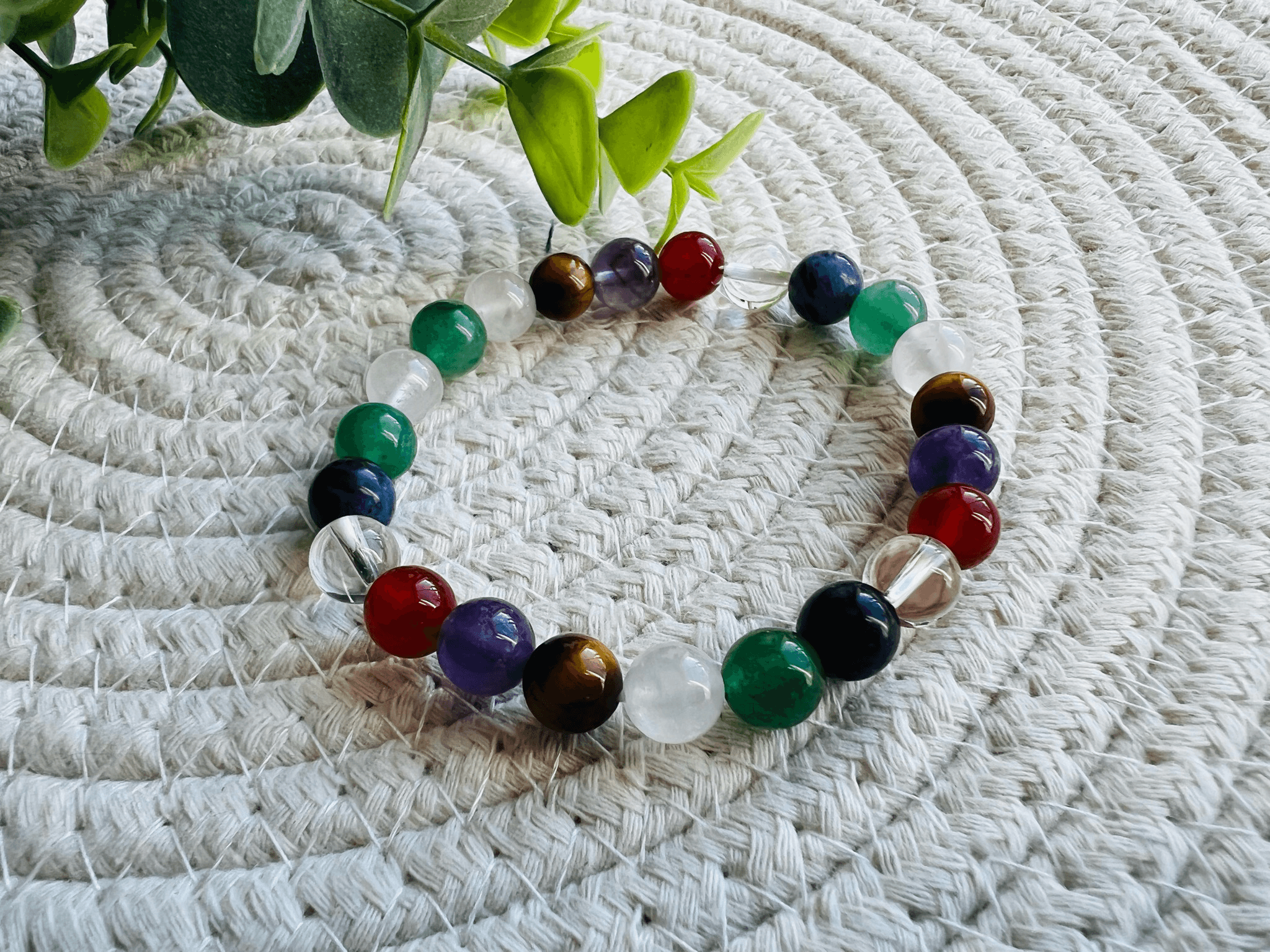Bracelet de perles 7 CHAKRAS - Créations Uniques