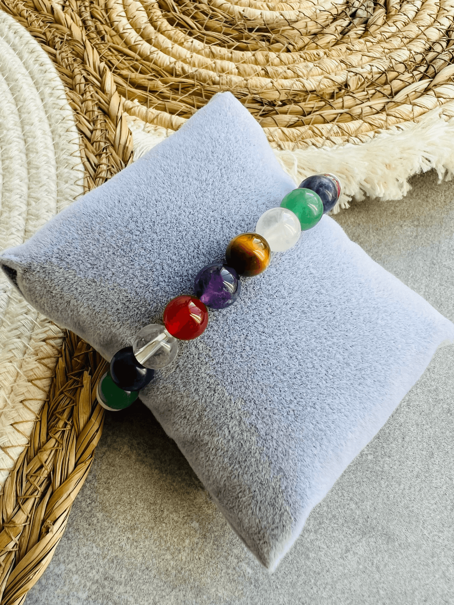 Bracelet de perles 7 CHAKRAS - Créations Uniques