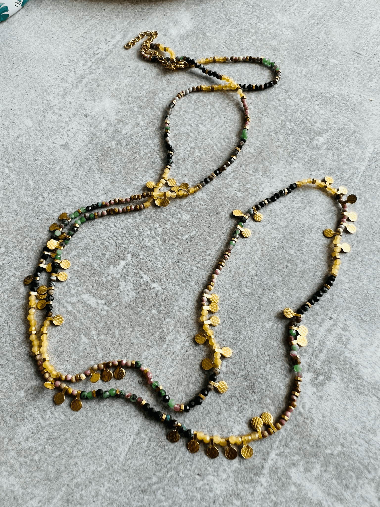 Collier SONORA fines perles - Créations Uniques