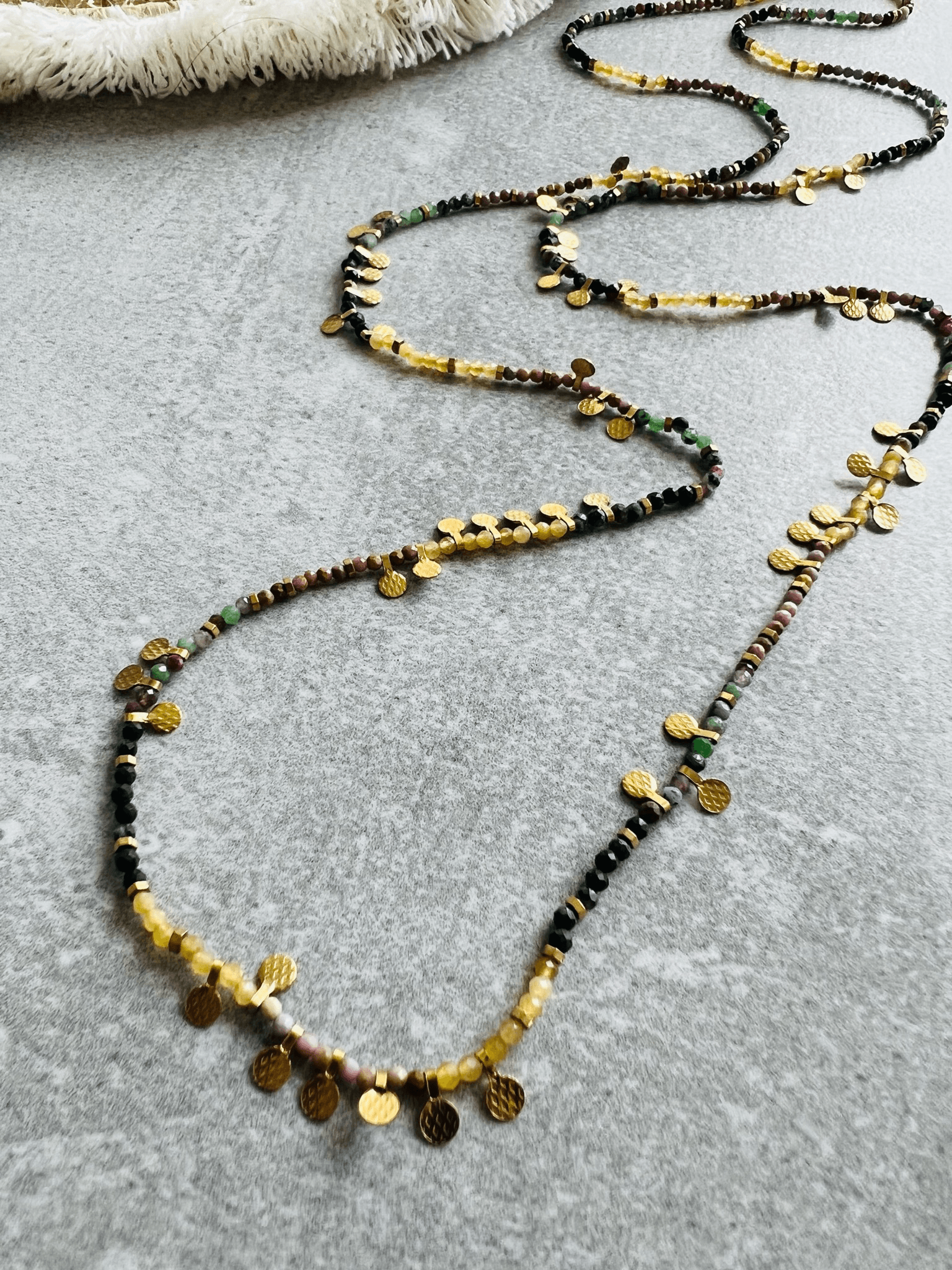 Collier SONORA fines perles - Créations Uniques