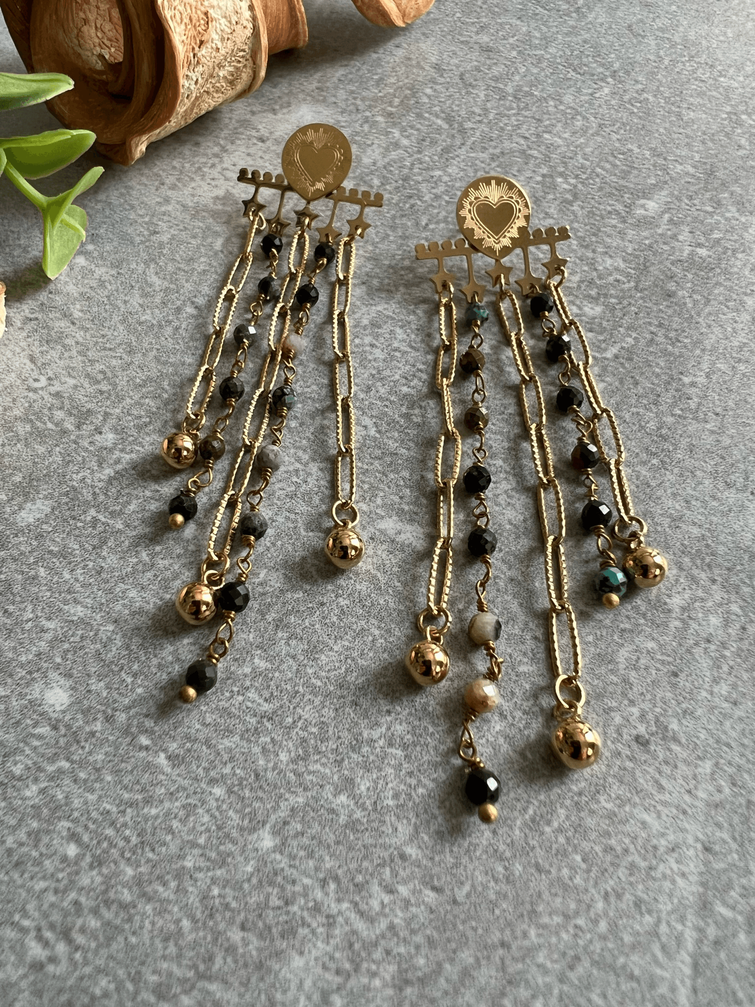 Boucles d’oreilles OCTAVIE - Créations Uniques