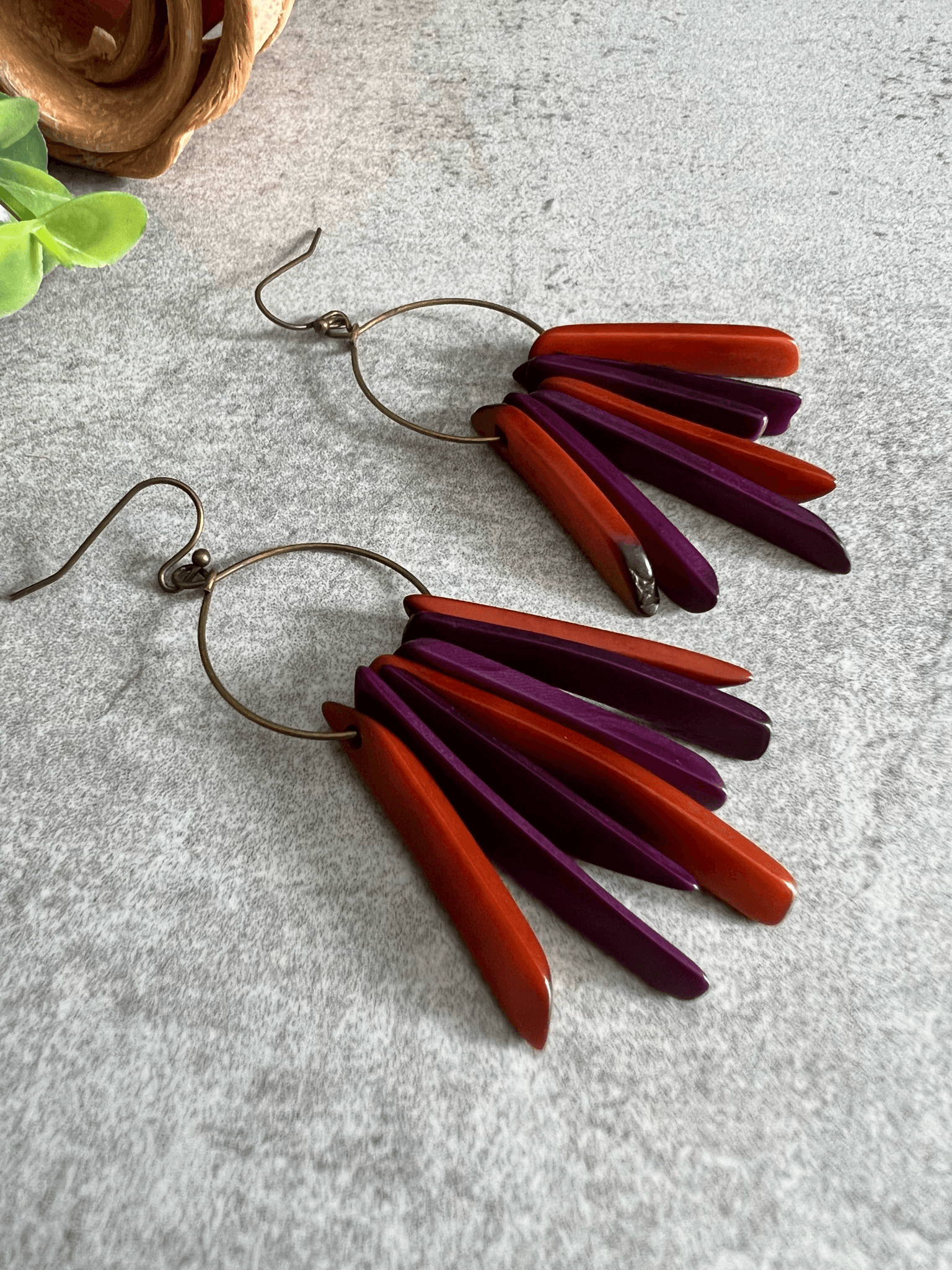 Boucles d’oreilles CHEYENNE - Créations Uniques